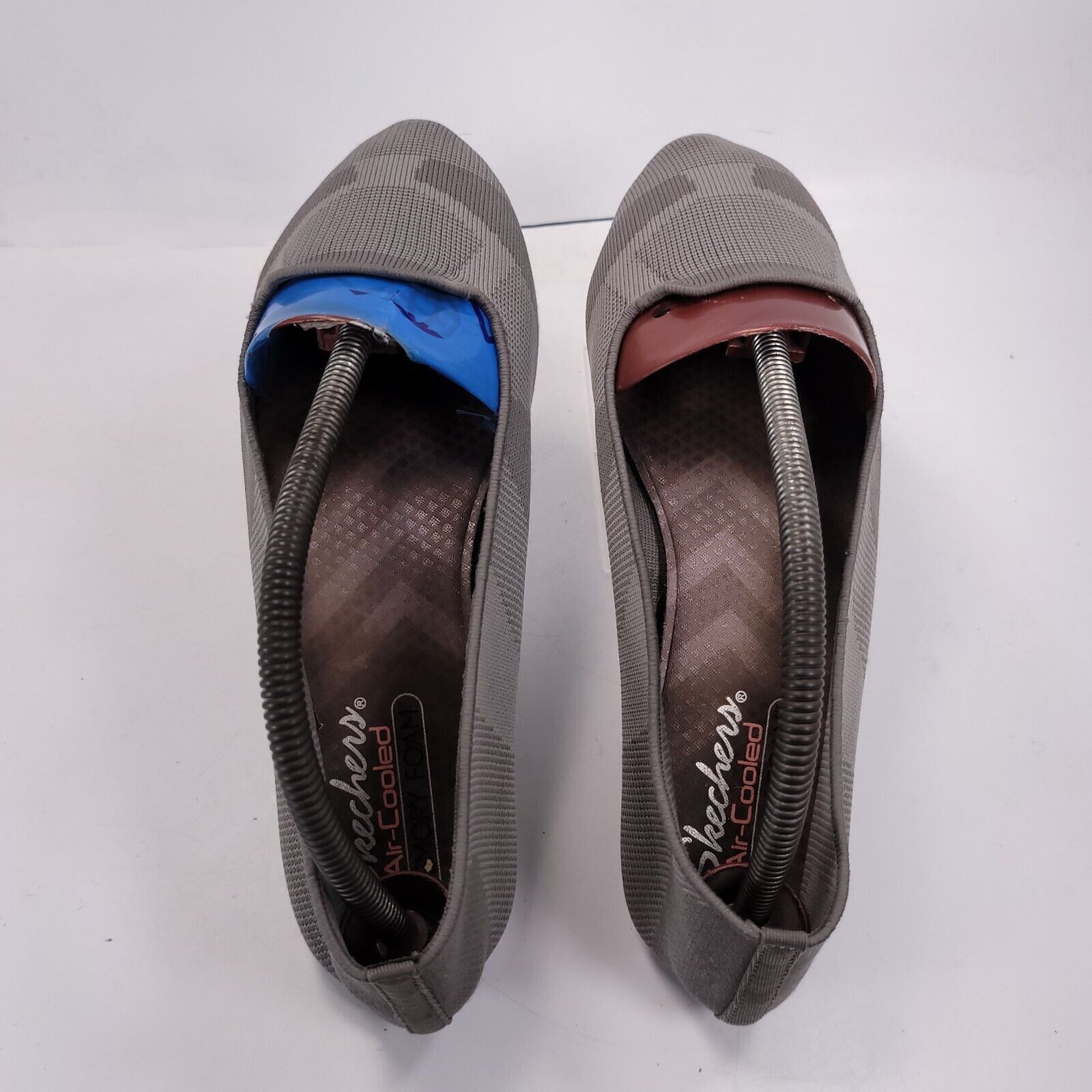 SKECHERS Skechers Cleo Wham Ballet Flats Womens Size 9.5 44731 Gray Size US 9.5 / IT 39.5 - 4 Thumbnail