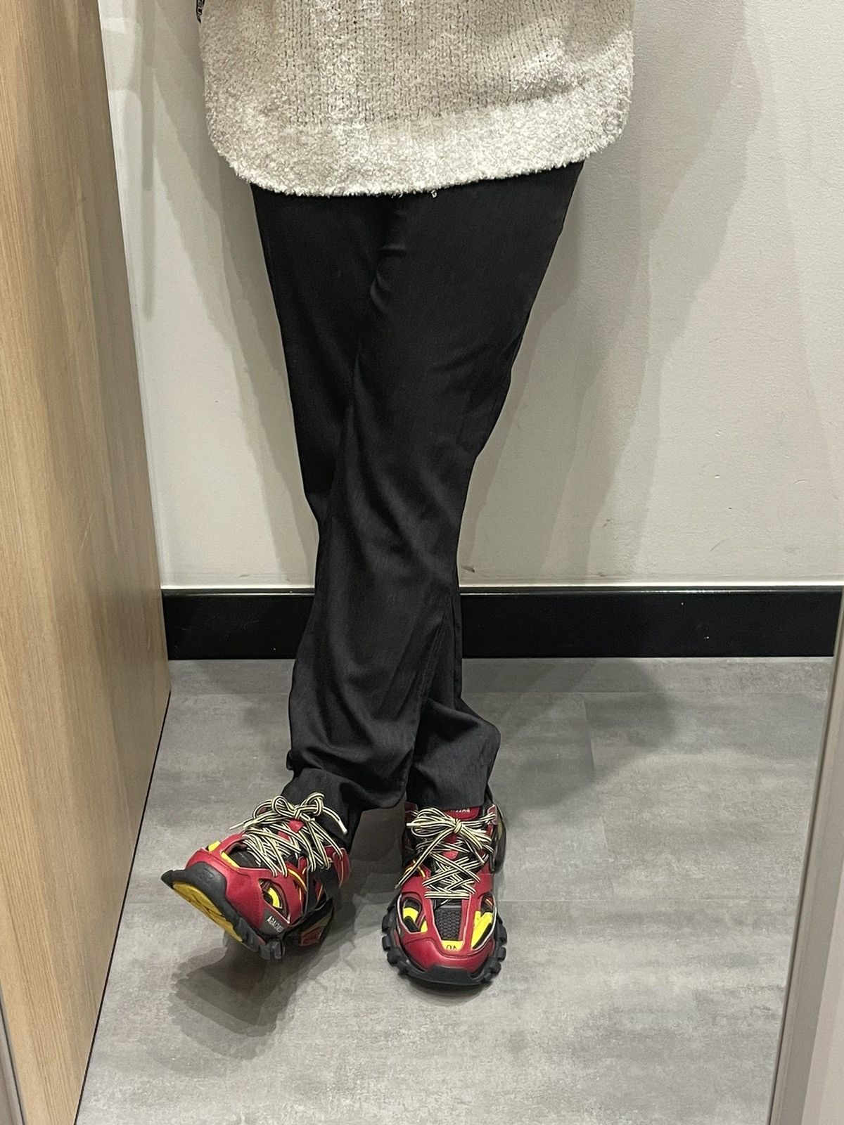 Dolce & Gabbana Dolce & Gabbana Dark Grey Wool Back Pocket Casual Pants Size US 30 / EU 46 - 4 Thumbnail