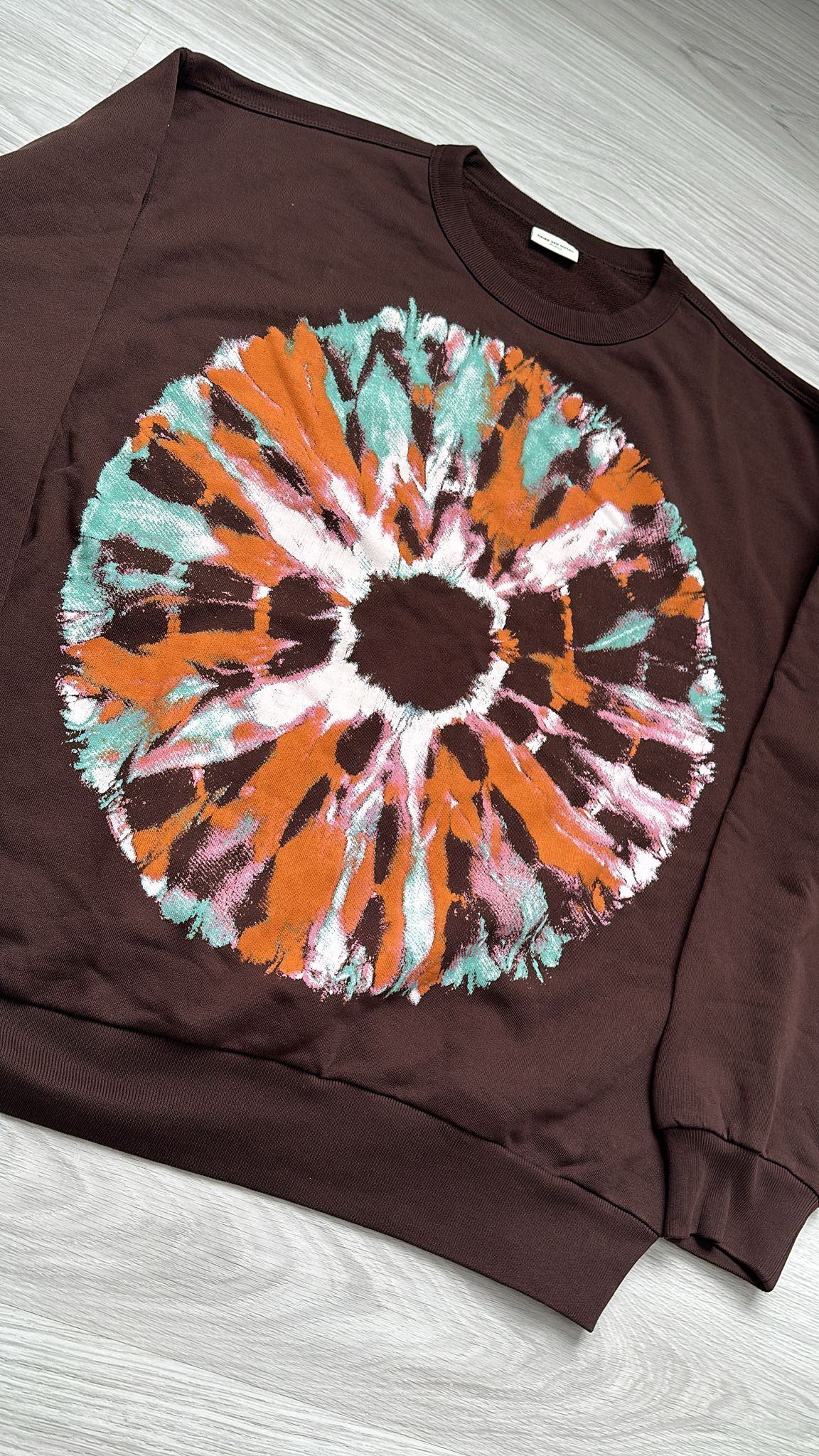 Dries Van Noten Dries Van Noten AW19 Herren Tie Dye Sweatshirt Medium Size US M / EU 48-50 / 2 - 3 Thumbnail