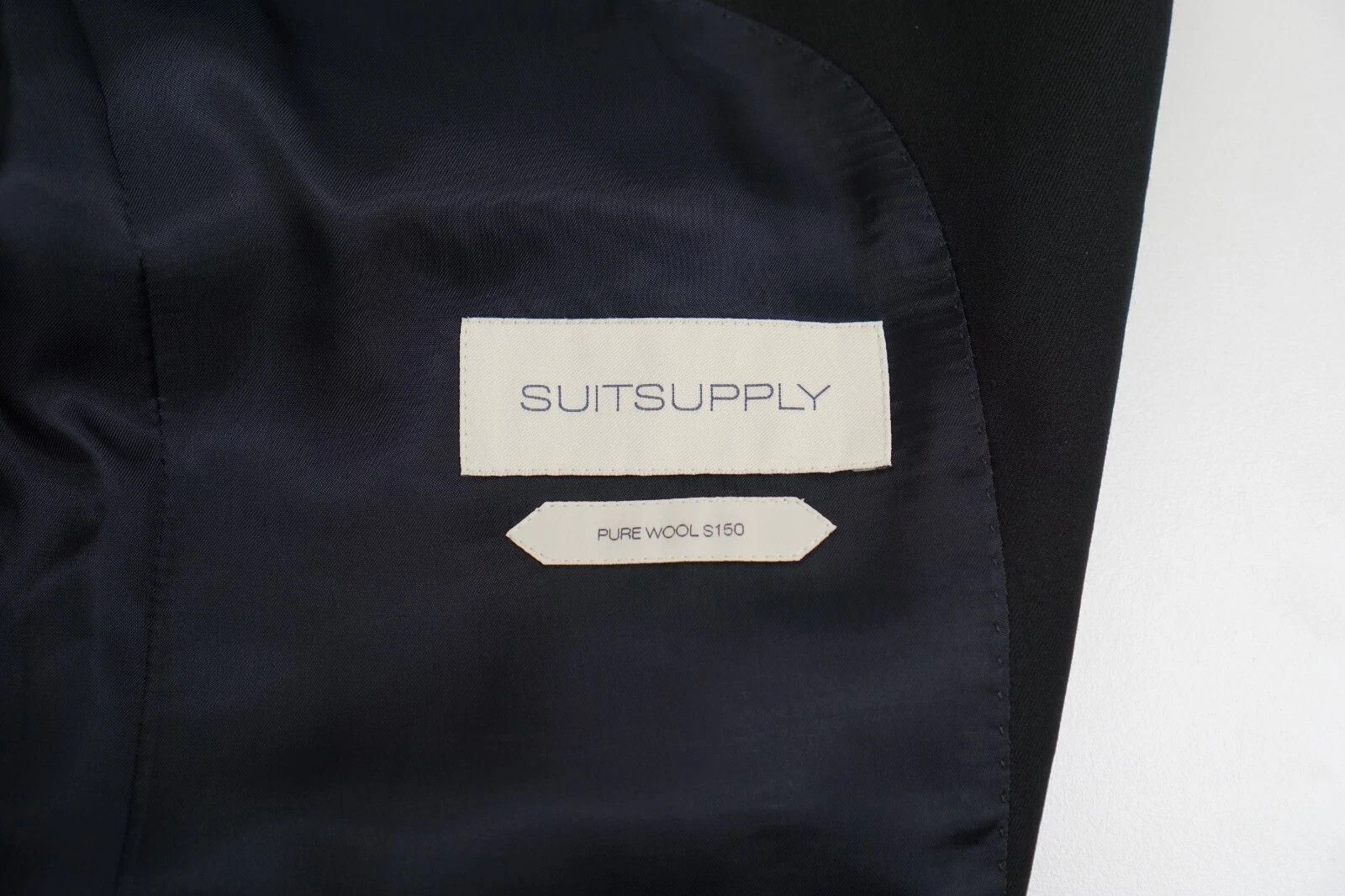 Suitsupply Men Suitsupply Blazer Sienna Single Breasted Black S150 US44 Size 44R - 5 Thumbnail