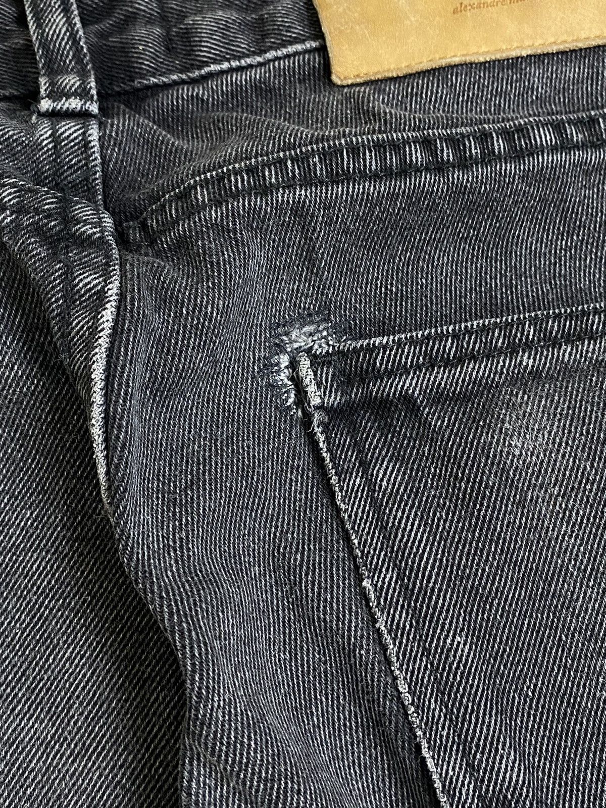 AMI AMI Paris Faded Black Jeans Size US 32 / EU 48 - 14 Thumbnail