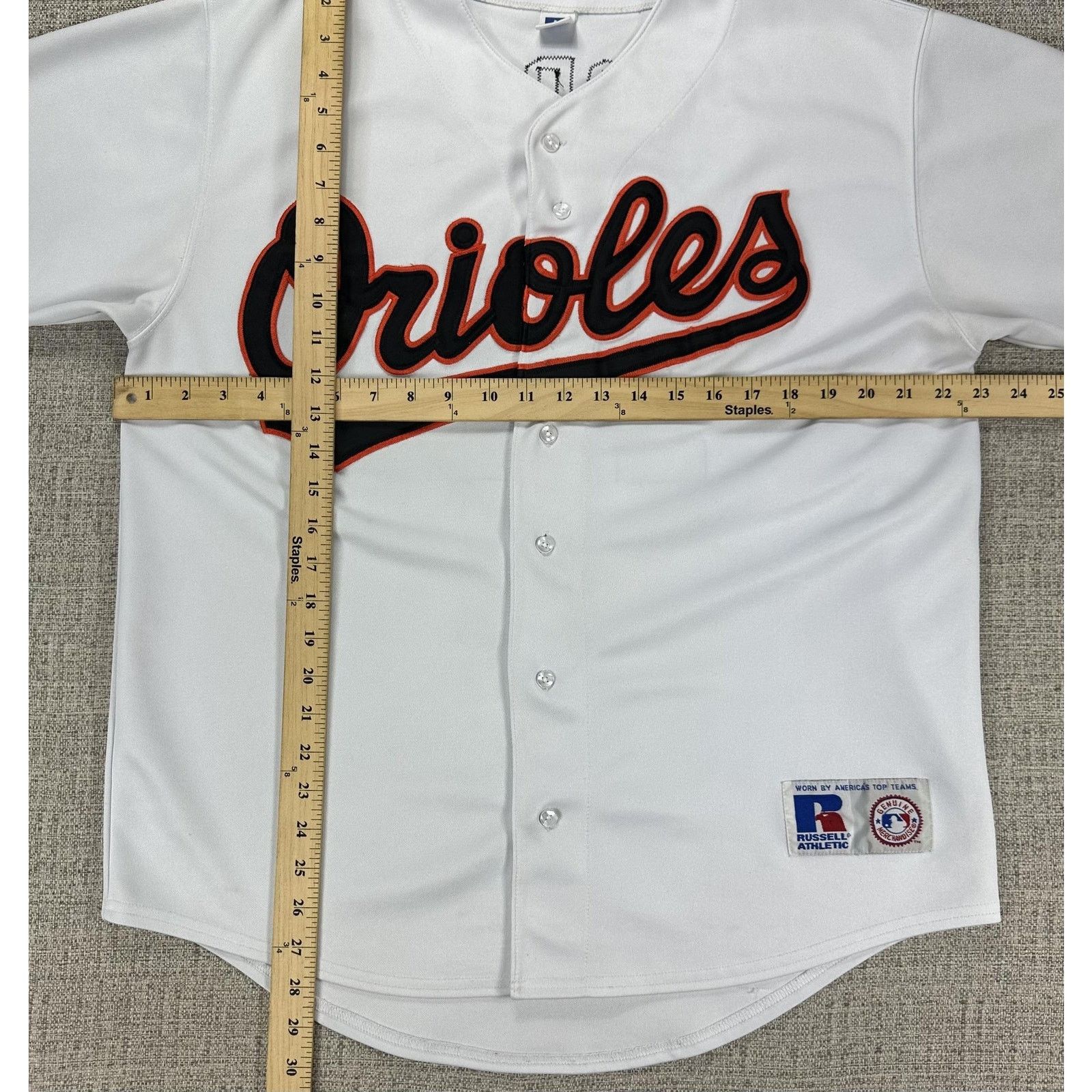 Russell Athletic Baltimore Orioles Jersey Sz M Javy Lopez 18 Russell Athletic Size US M / EU 48-50 / 2 - 2 Thumbnail