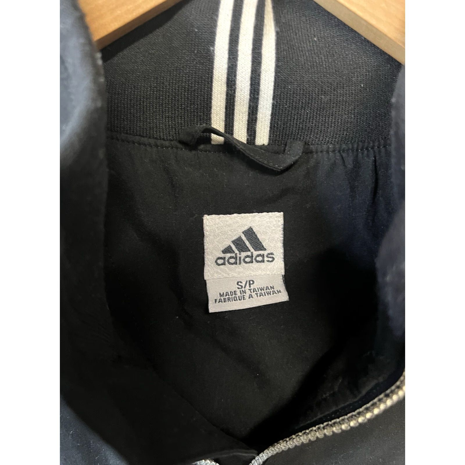 Adidas Adidas Windbreaker Jacket 1/2 Zip Mens Small Climashell Black색 Size US S / EU 44-46 / 1 - 3 Thumbnail