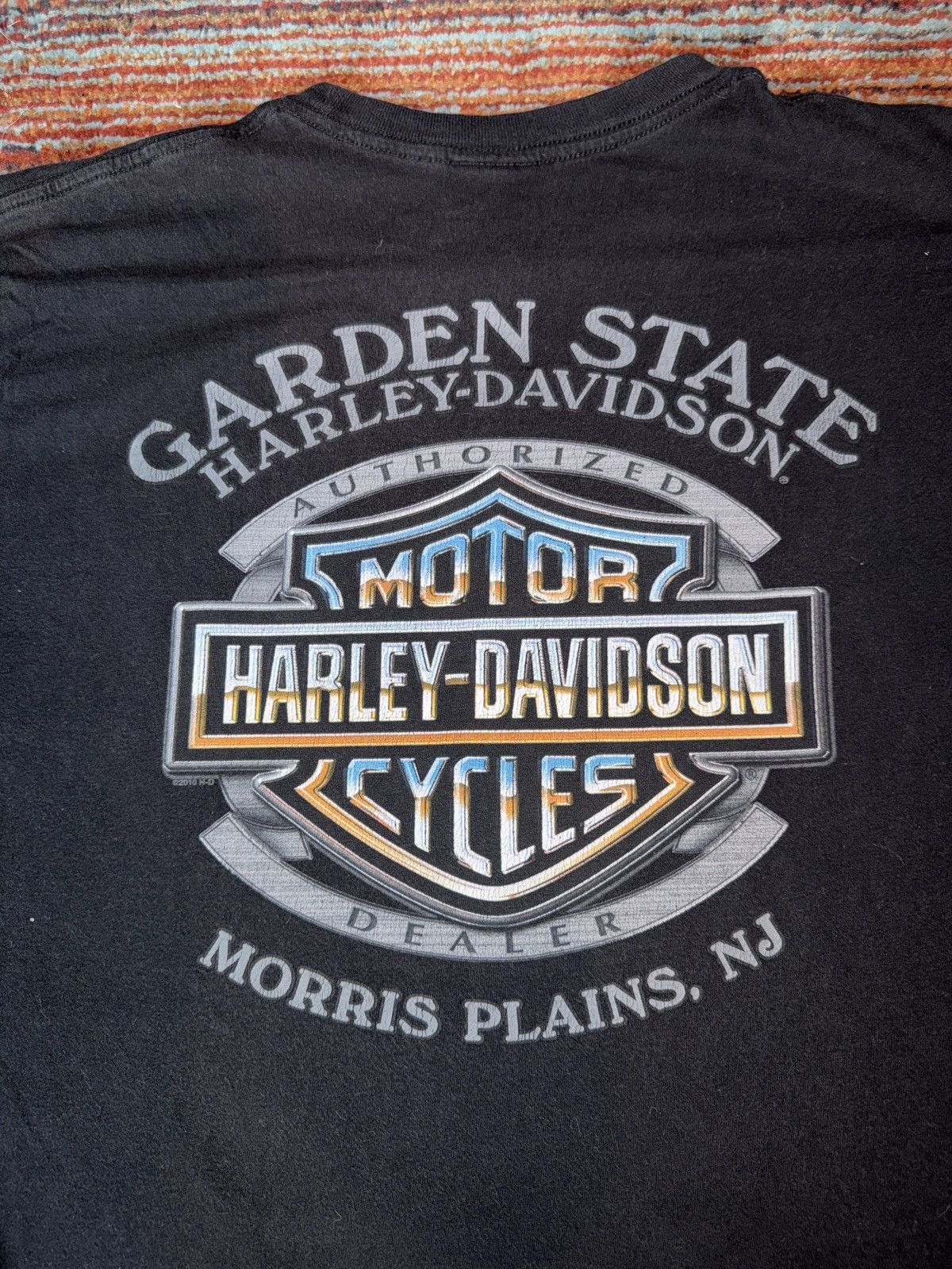 Harley Davidson Harley Davidson USA flag garden state Size US L / EU 52-54 / 3 - 4 Thumbnail
