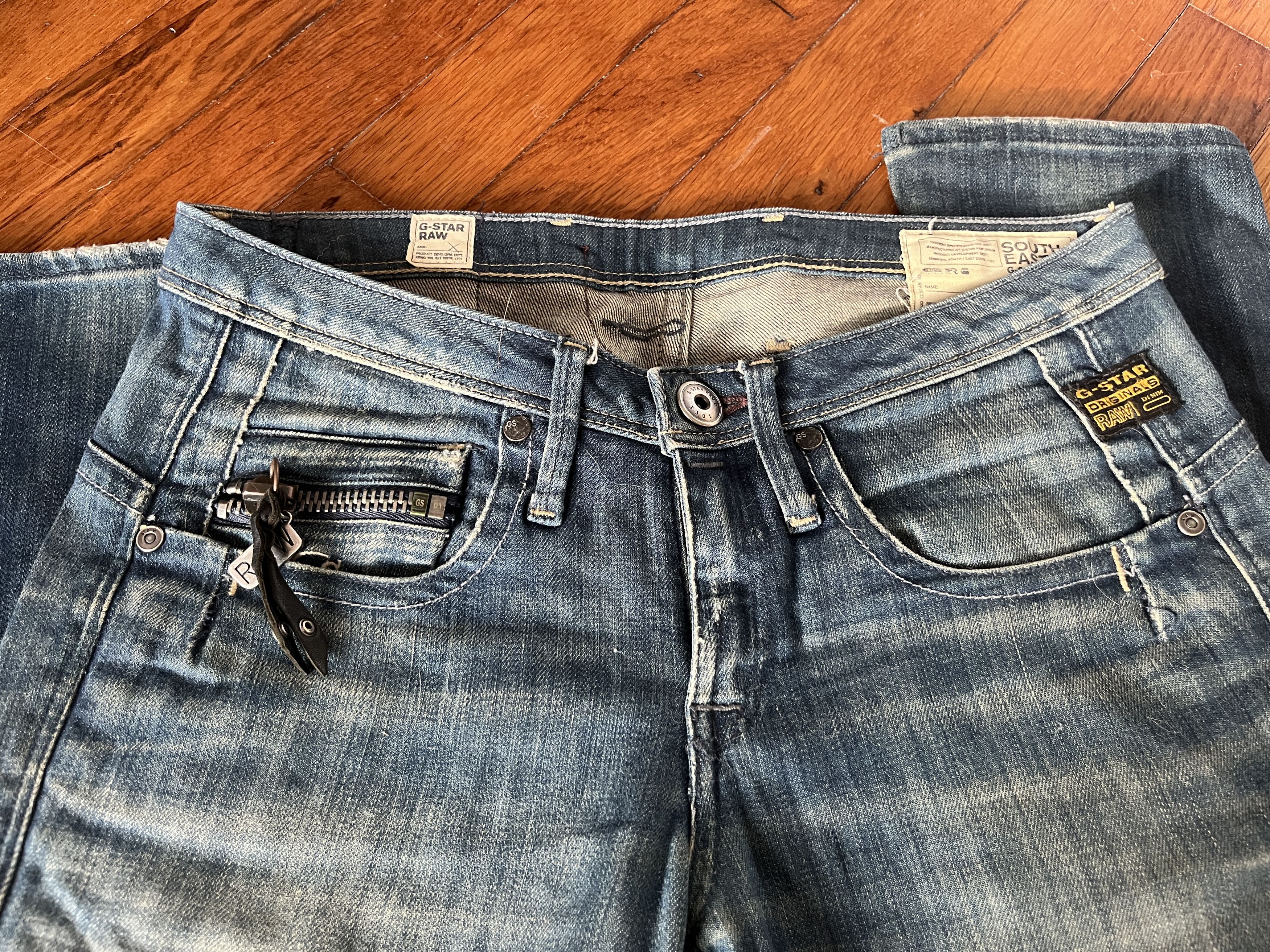 G-Star G-Star RAW Ocean Skinny - Vintage Skinny Size 26" / US 2 / IT 38 - 3 Thumbnail