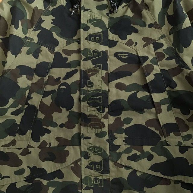 Bape BAPE camo Tiger hoodie snowboard jacket a bathing ape Size US L / EU 52-54 / 3 - 3 Thumbnail