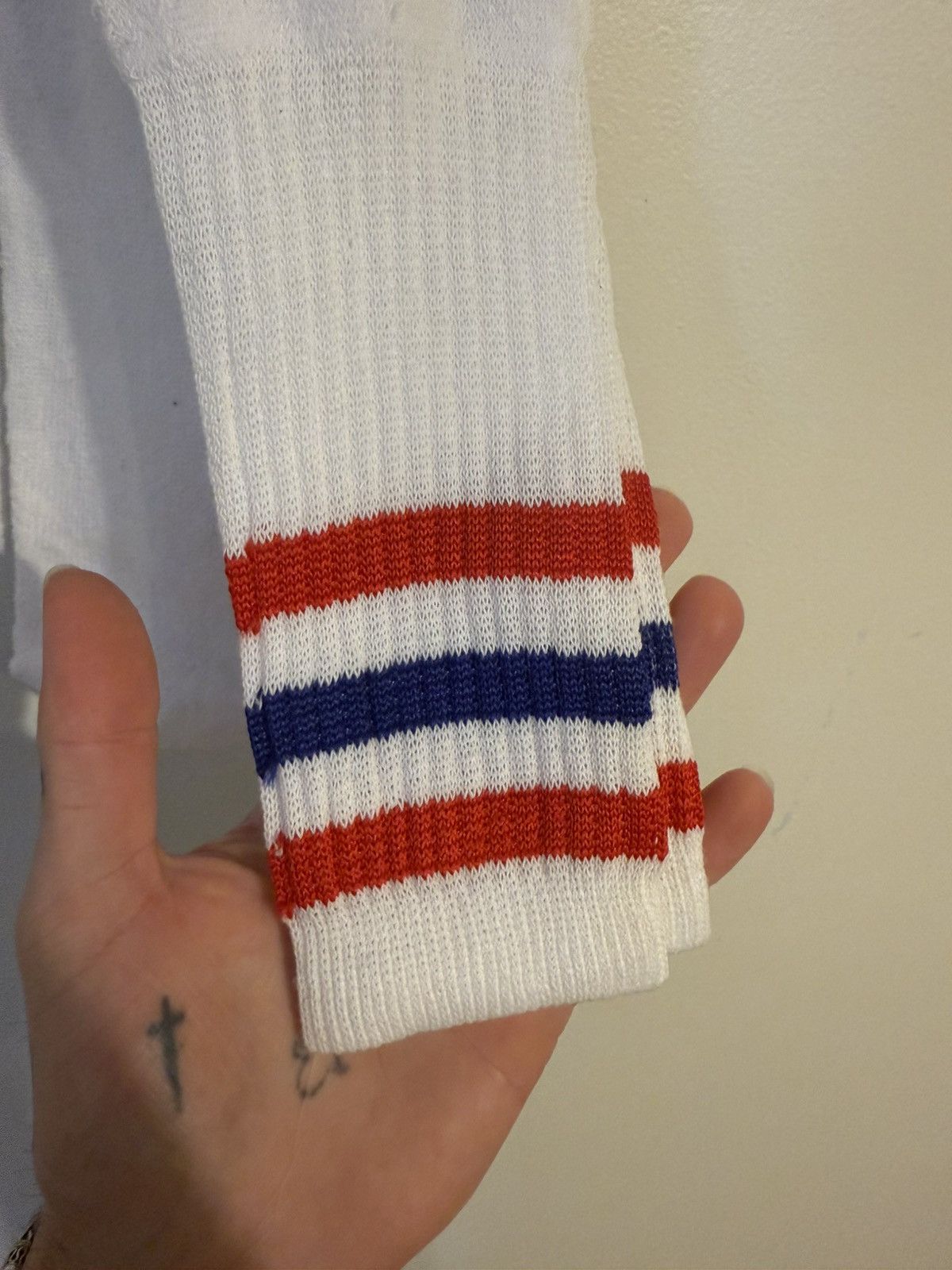 Vintage Vintage Tube Socks Varsity Size Large 1960s Size ONE SIZE - 4 Thumbnail