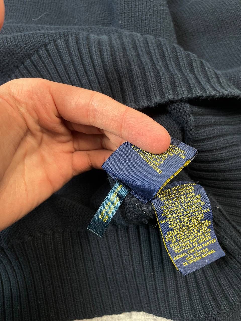 Polo Ralph Lauren Vintage Polo Ralph Lauren Button Knit Sweater Y2K Size US L / EU 52-54 / 3 - 6 Thumbnail