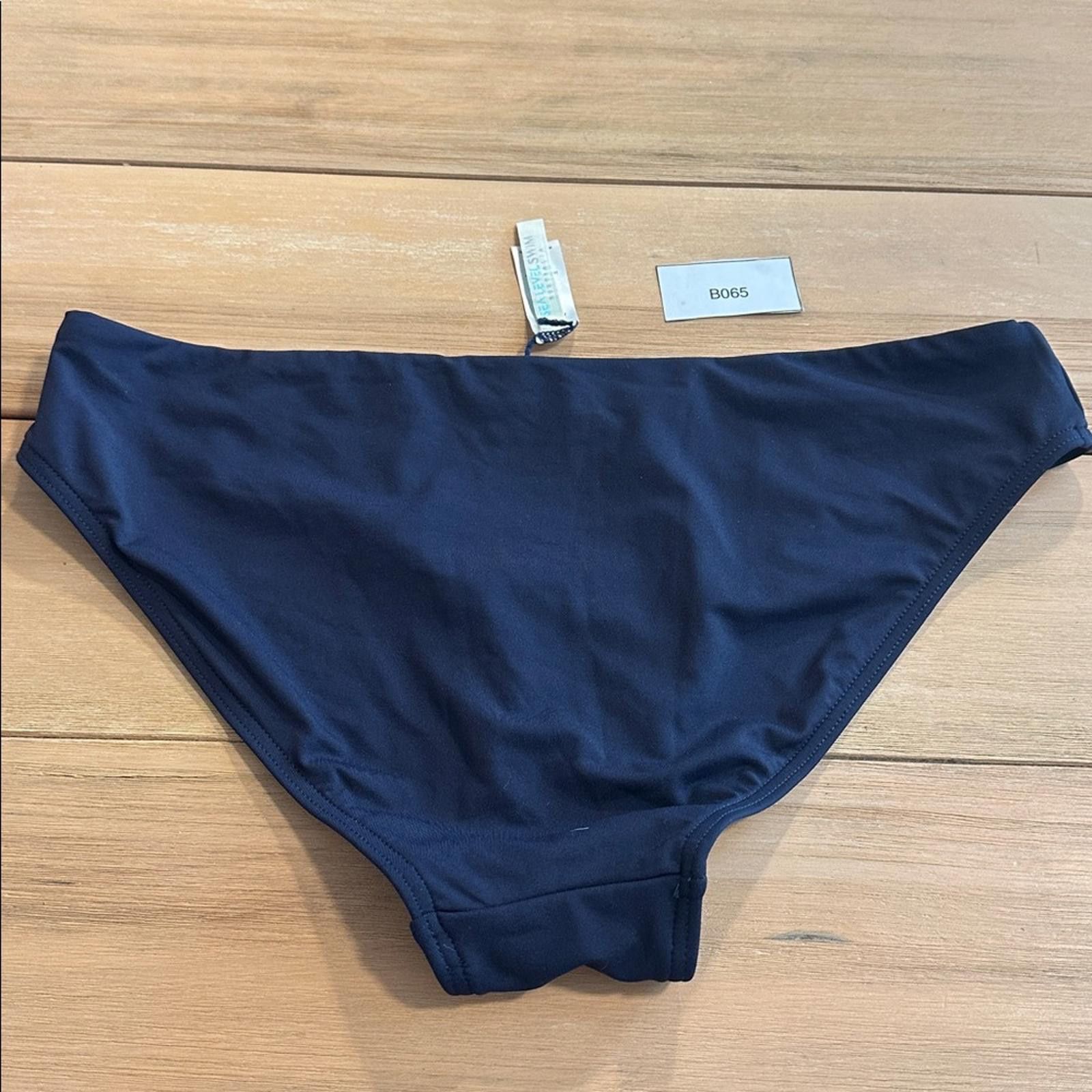 Other Sea Level Swim US 6 Women’s Navy Blue Bikini Bottom NWOT Size ONE SIZE - 5 Thumbnail