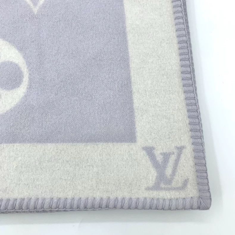Louis Vuitton Louis Vuitton Light purple logo presbyopic full print shee Size ONE SIZE - 4 Thumbnail