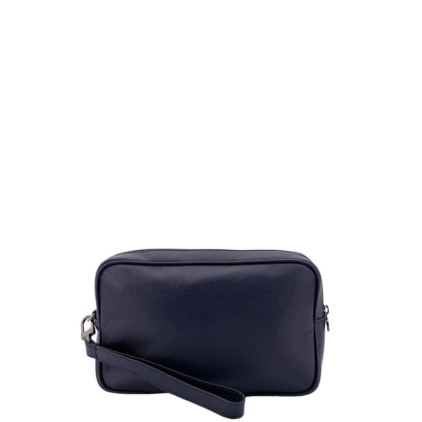 Kiton KITON Blue Leather Clutch New & Authentic Size ONE SIZE - 2 Thumbnail