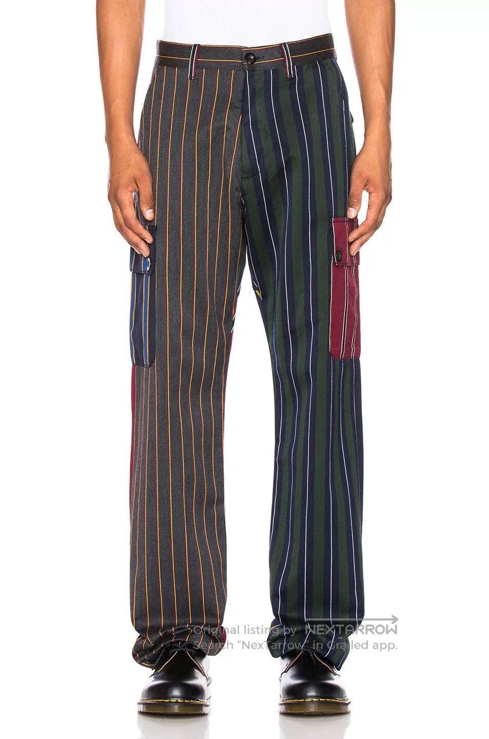 Loewe Loewe Patchwork Stripe Cargo Pants. Size US 32 / EU 48 - 8 Thumbnail