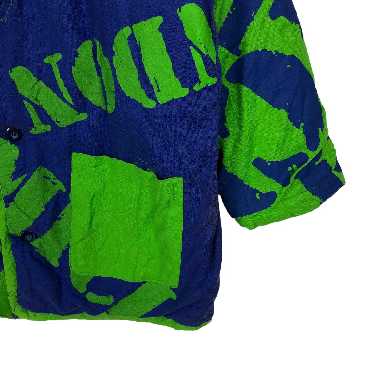 Japanese Brand 🔥VINTAGE WOOL JACKET MICHIKO KOSHINO OVER PRINT Size US M / EU 48-50 / 2 - 4 Thumbnail