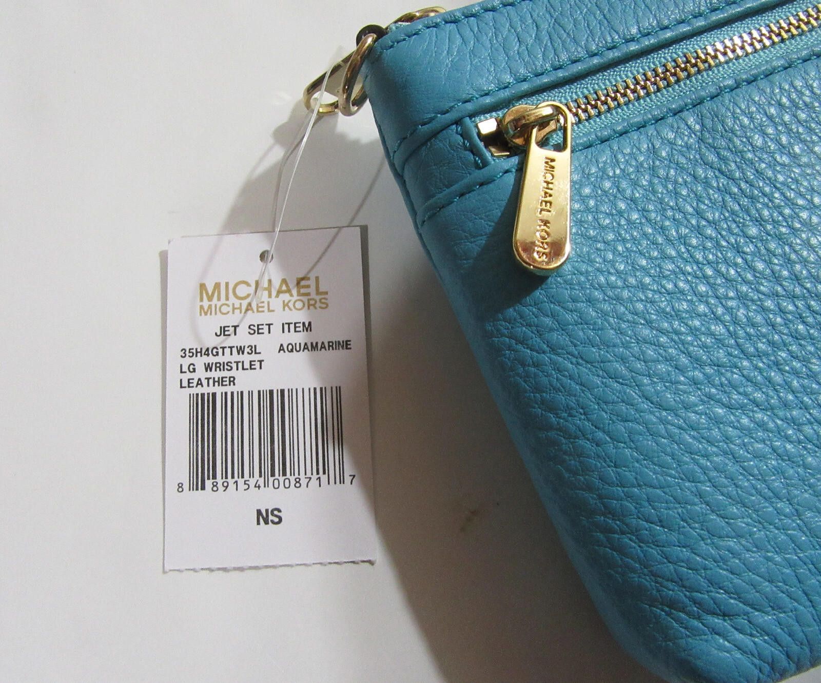 Michael Kors Michael Kors Jet Set Item Large Leather Wristlet Clutch NWT Size ONE SIZE - 5 Thumbnail