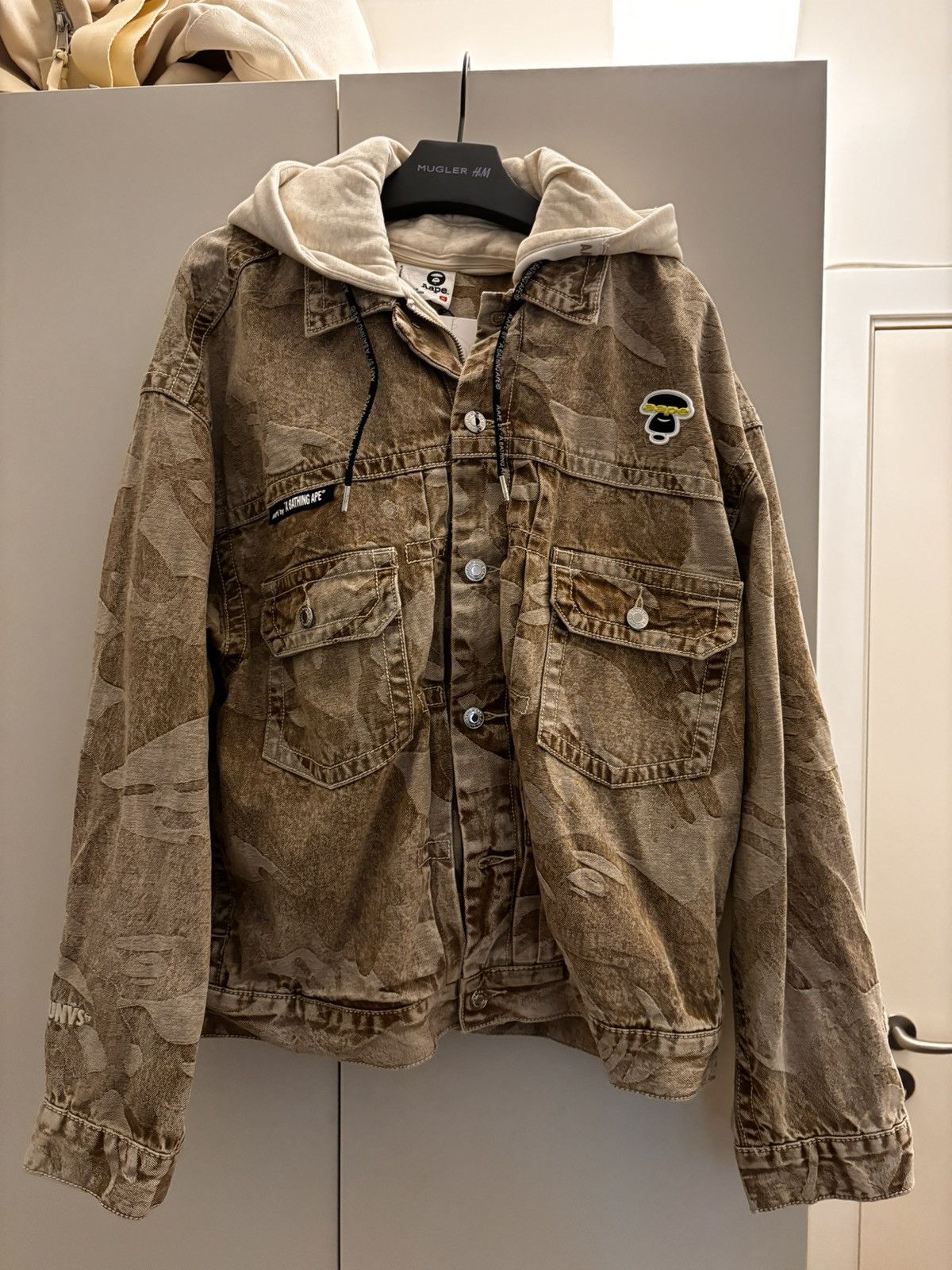 Aape AAPE By A Bathing Ape Denim jacket Size US M / EU 48-50 / 2 - 1 Thumbnail
