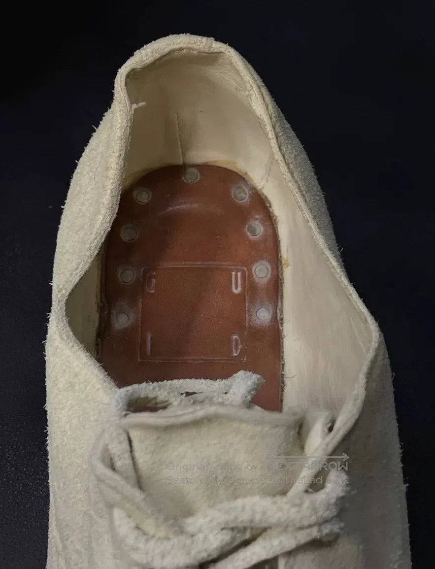 Guidi Guidi Beige Lace-Up Derby Shoes. Size US 5.5 / EU 38 - 5 Thumbnail