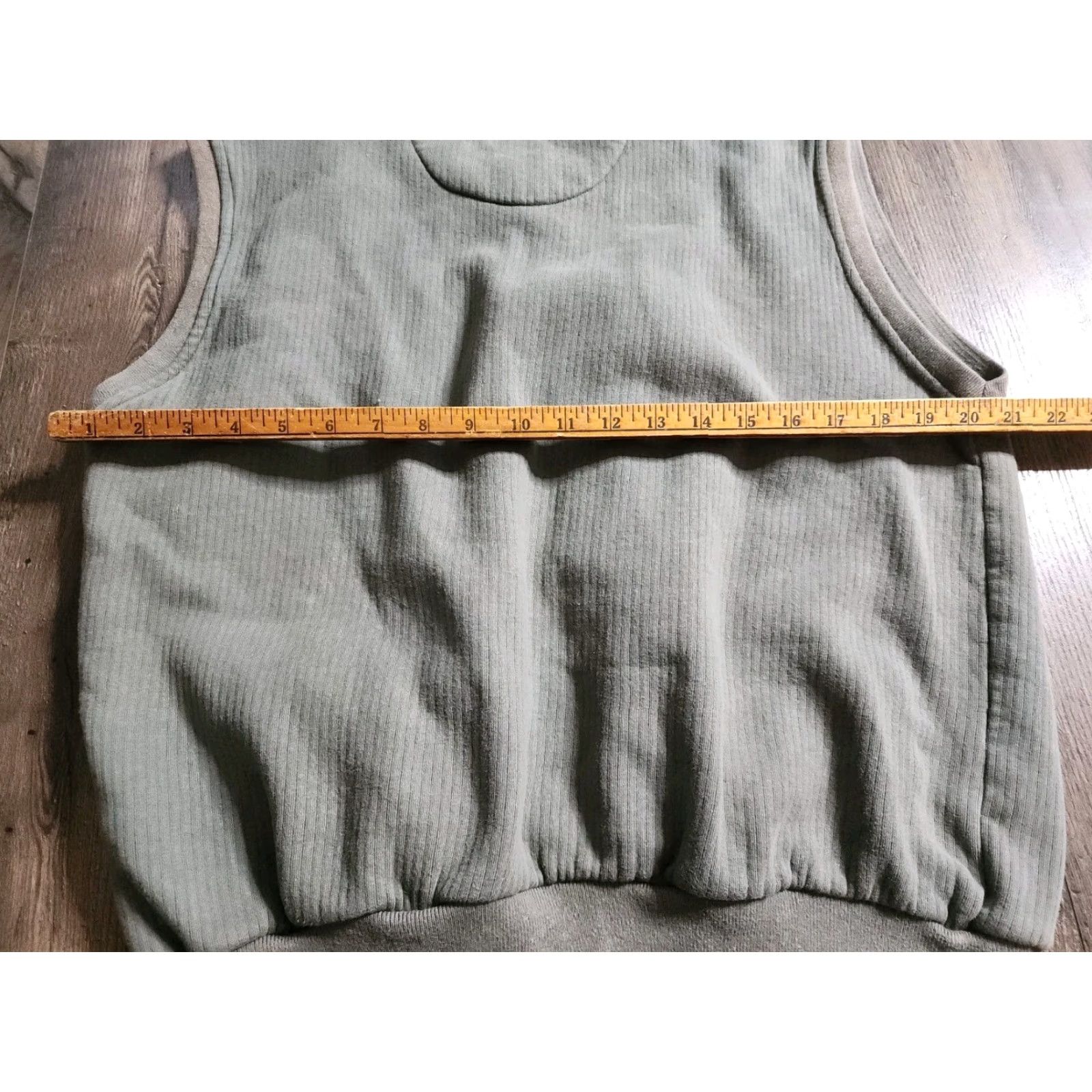 Nike VINTAGE Nike Golf Ribbed Sweater Vest Diamondhead Course Mens M Green V-Neck Swear? Size US M / EU 48-50 / 2 - 5 Thumbnail