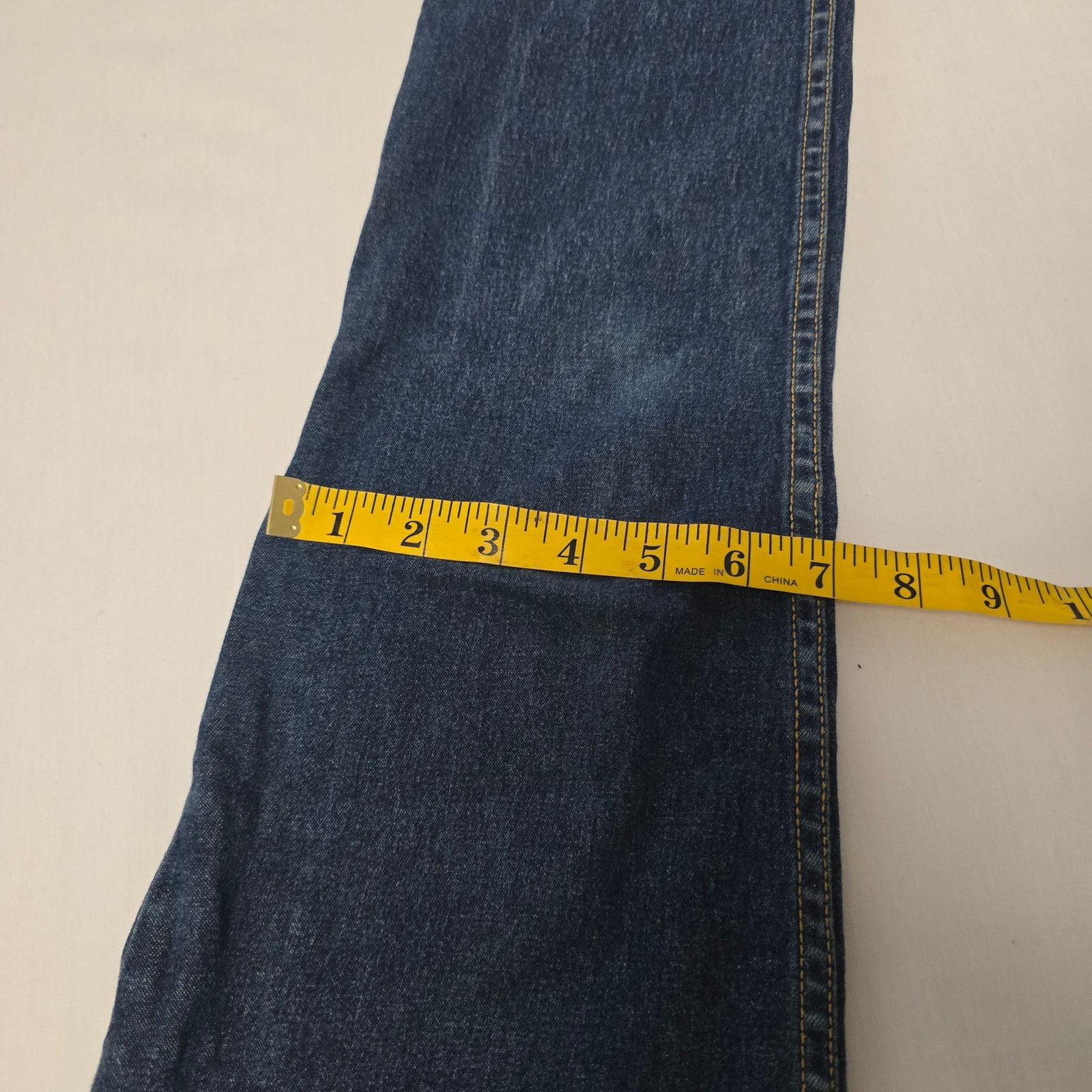 Vintage Vintage Baby Phat Jeans 5 Medium Wash Denim Rhinestone Y2K Size 27" / US 4 / IT 40 - 15 Thumbnail