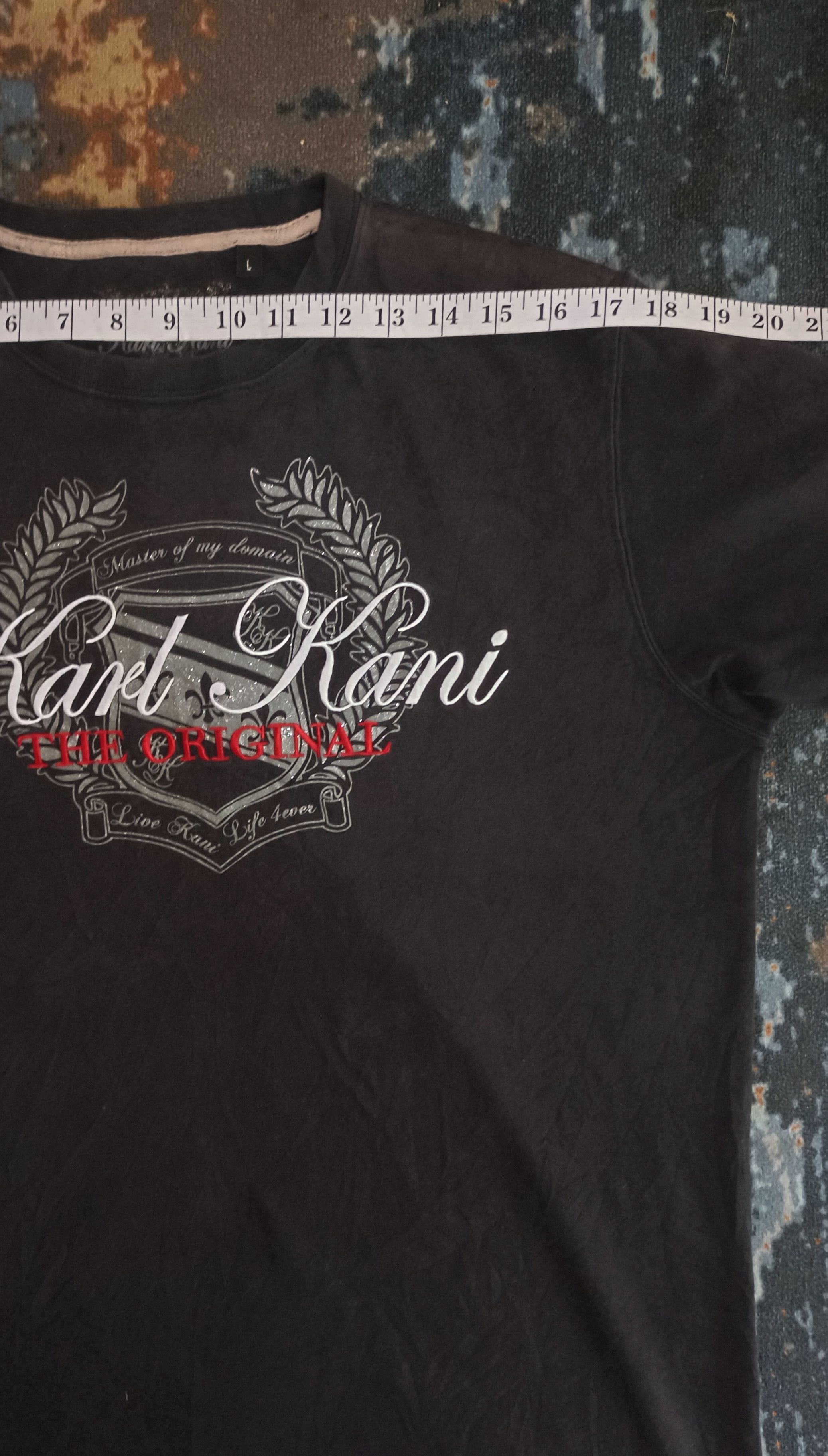 Japanese Brand × Karl Kani Karl Kani "Live Kani Life 4 Ever" Embroidered Logo Size US M / EU 48-50 / 2 - 13 Thumbnail
