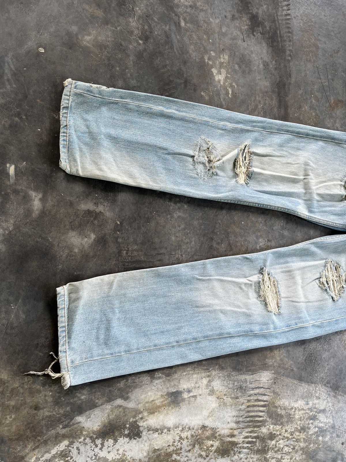 Hysteric Glamour × Vintage Vintage Inspired Hysteric Distressed Denim Size US 31 - 14 Thumbnail