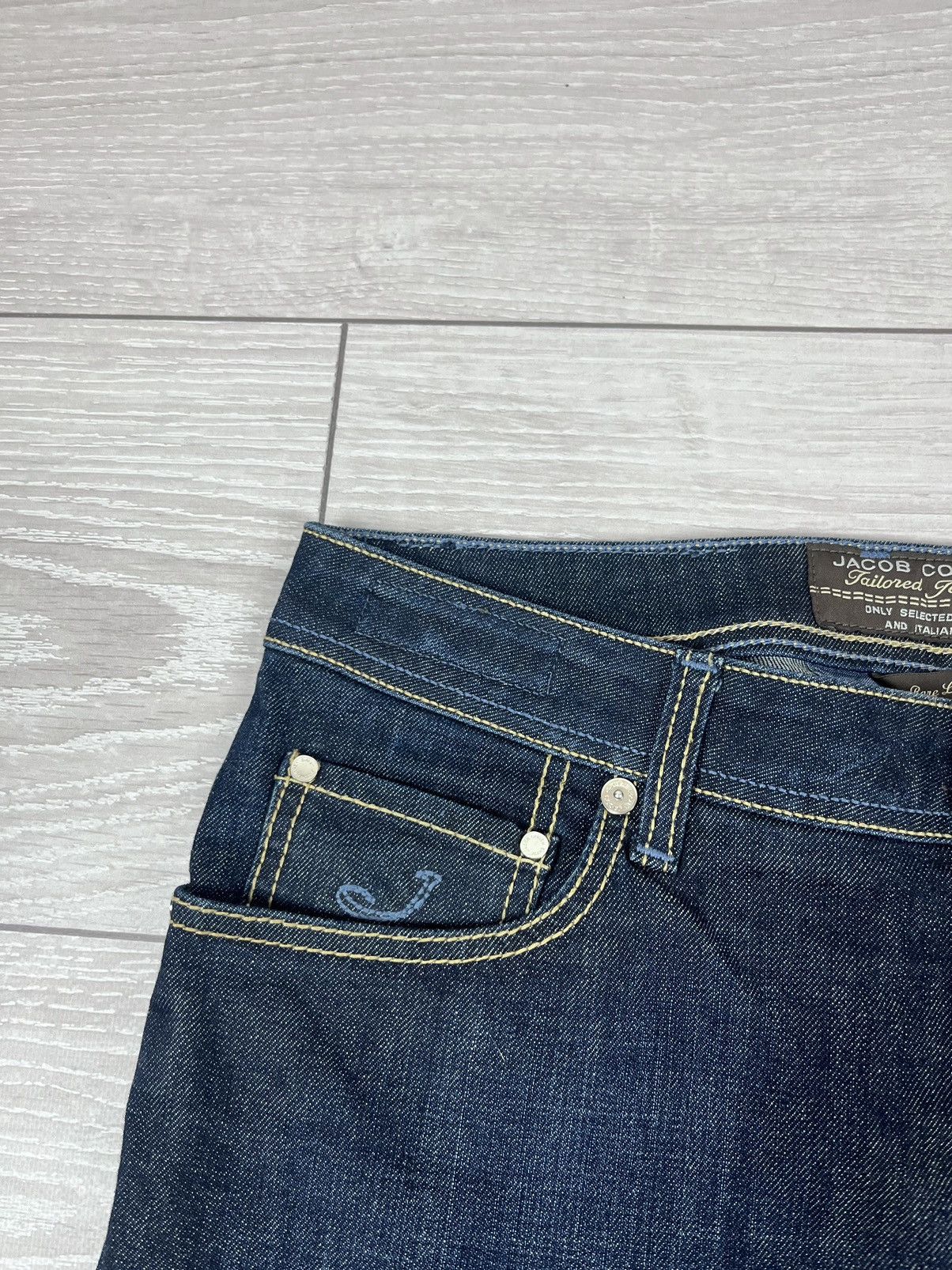 Jacob Cohen Jacob Cohen Luxury Handmade Blue Denim Shorts Size US 32 / EU 48 - 5 Thumbnail