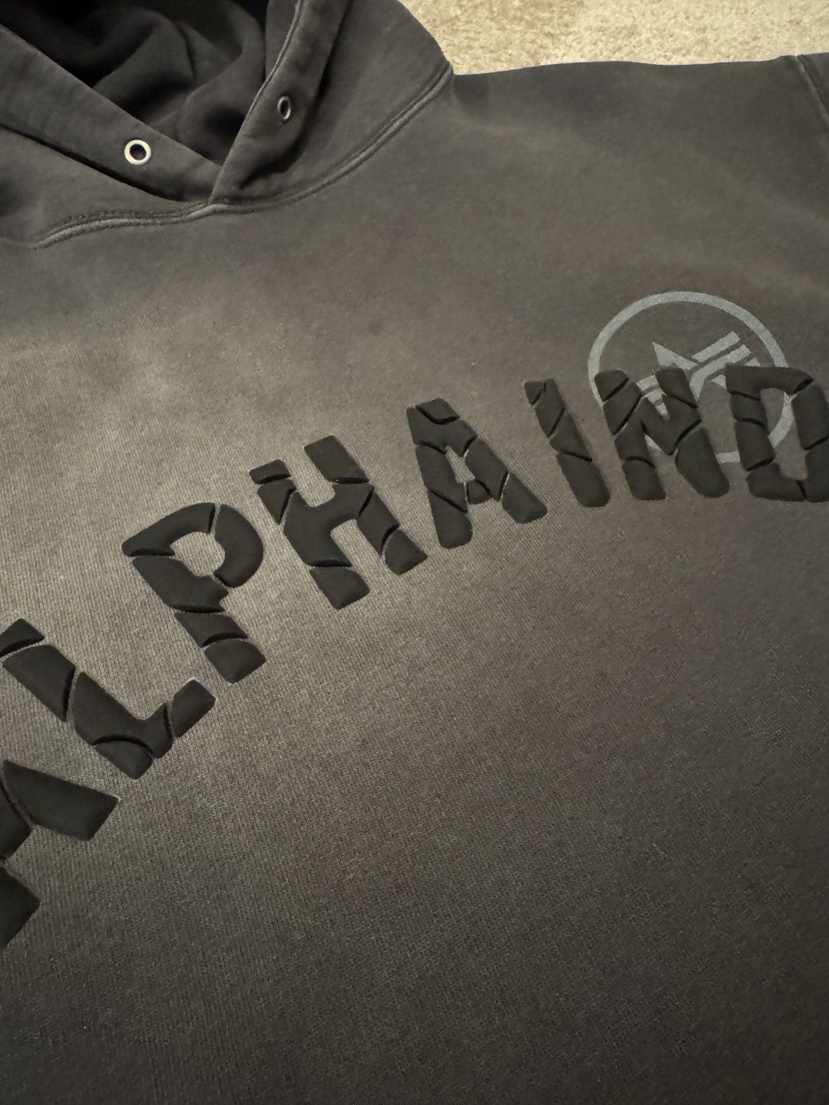 Alpha Industries Alpha Industries Grey Hoodie Size US M / EU 48-50 / 2 - 2 Thumbnail