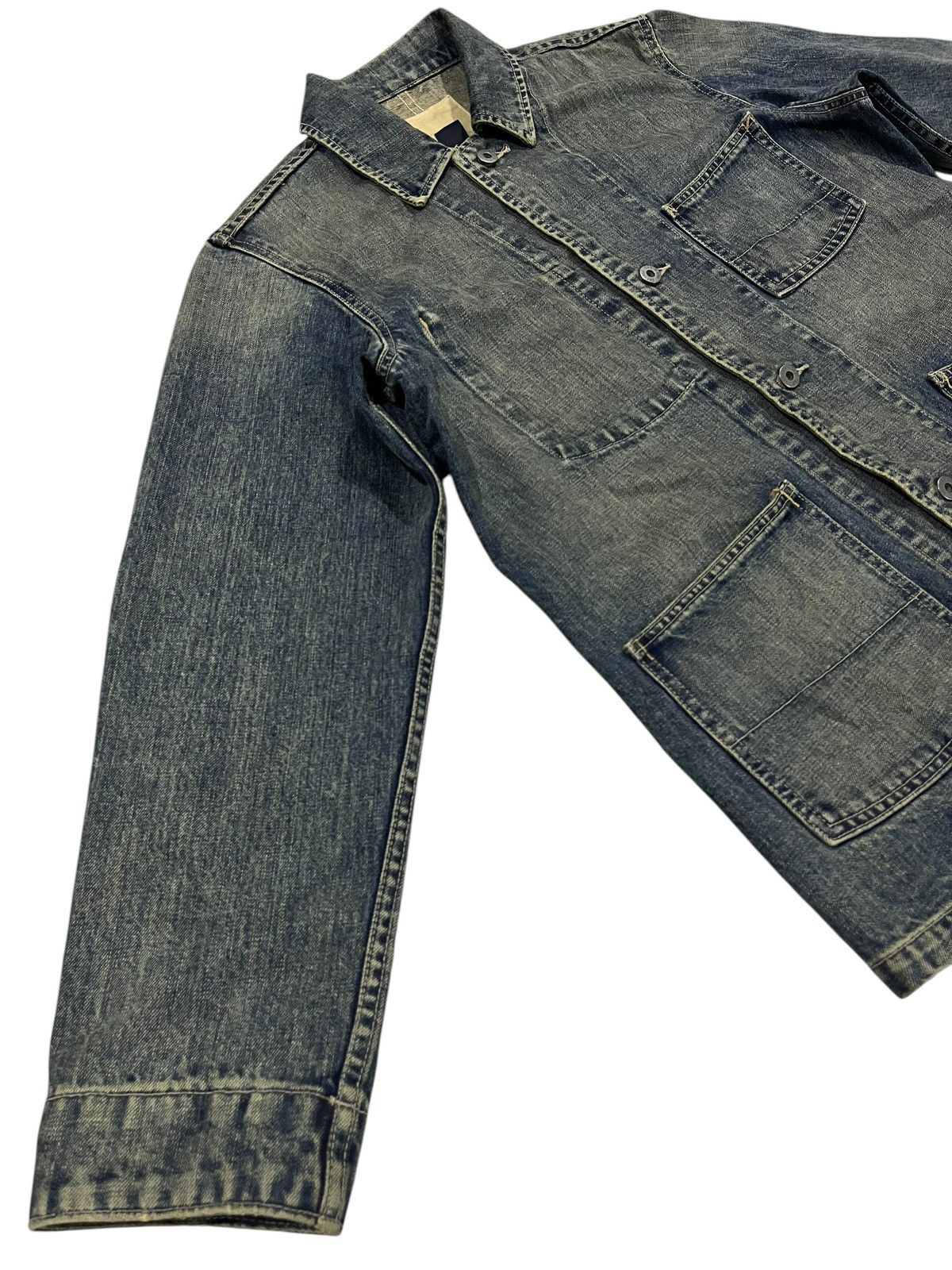 Gap VINTAGE GAP DENIM CHORE JACKET Size US L / EU 52-54 / 3 - 2 Thumbnail