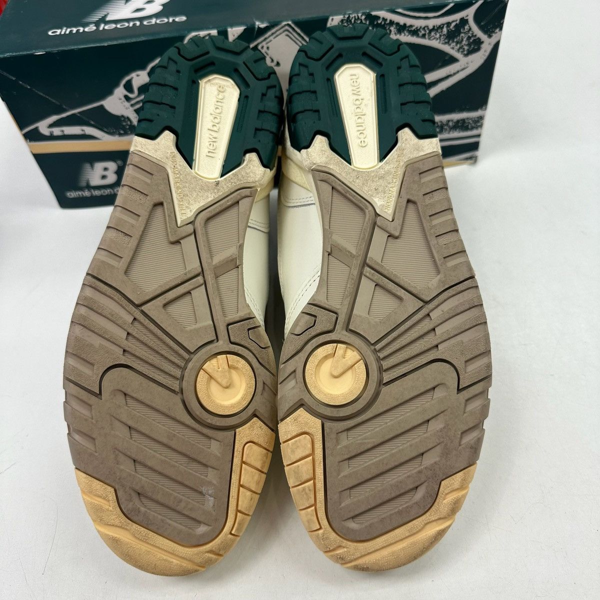 New Balance Size 8 - New Balance x Aimé Leon Dore 550 - Green Yellow Size US 8 / EU 41 - 5 Thumbnail
