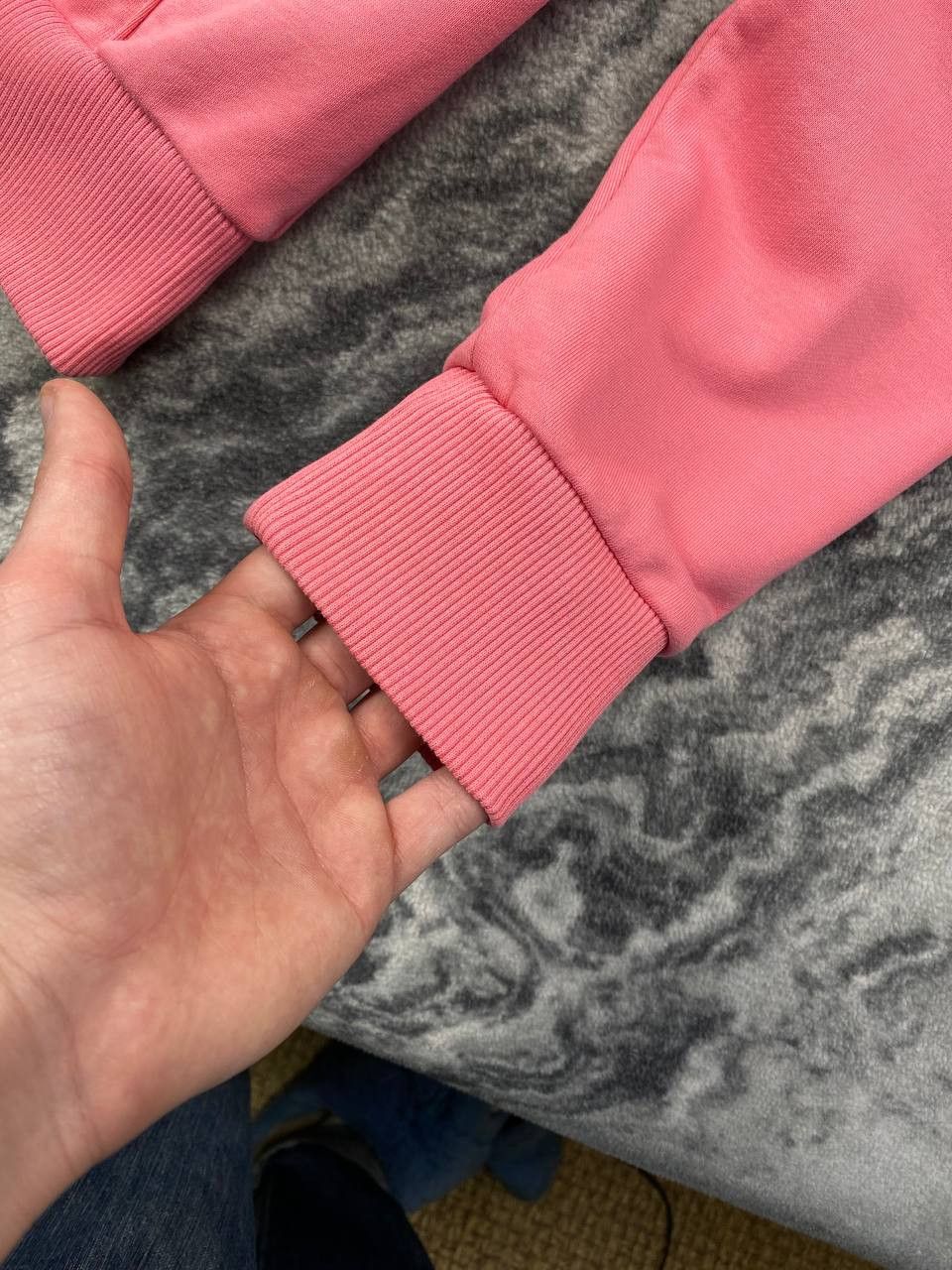 Balmain Balmain Full Zip Hoodie Men Size M Pink Size US M / EU 48-50 / 2 - 3 Thumbnail