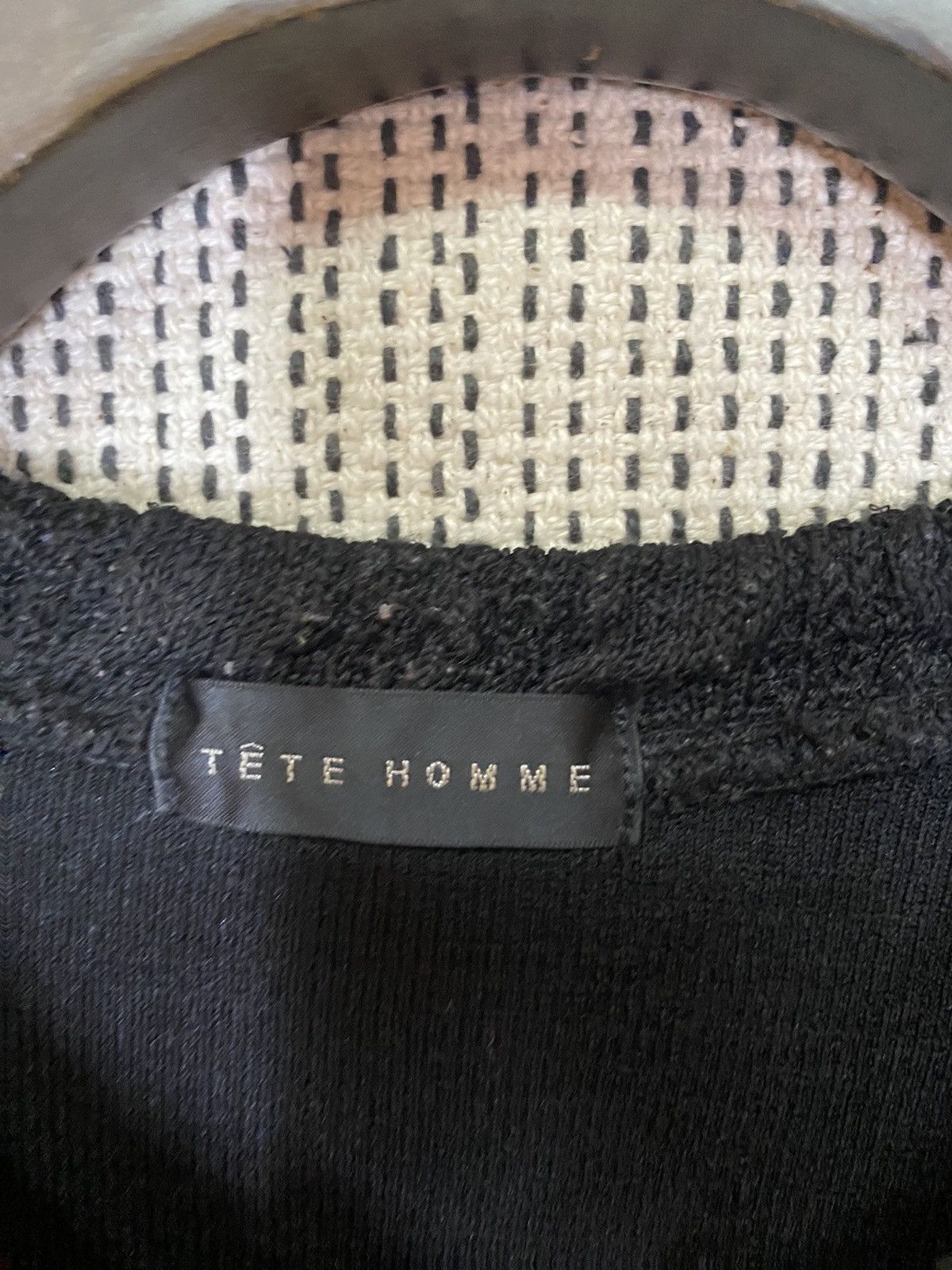 Designer × Issey Miyake × Japanese Brand ‼️VINTAGE TETE HOMME BY ISSEY MIYAKE KNIT SWEATER‼️ Size US S / EU 44-46 / 1 - 4 Thumbnail