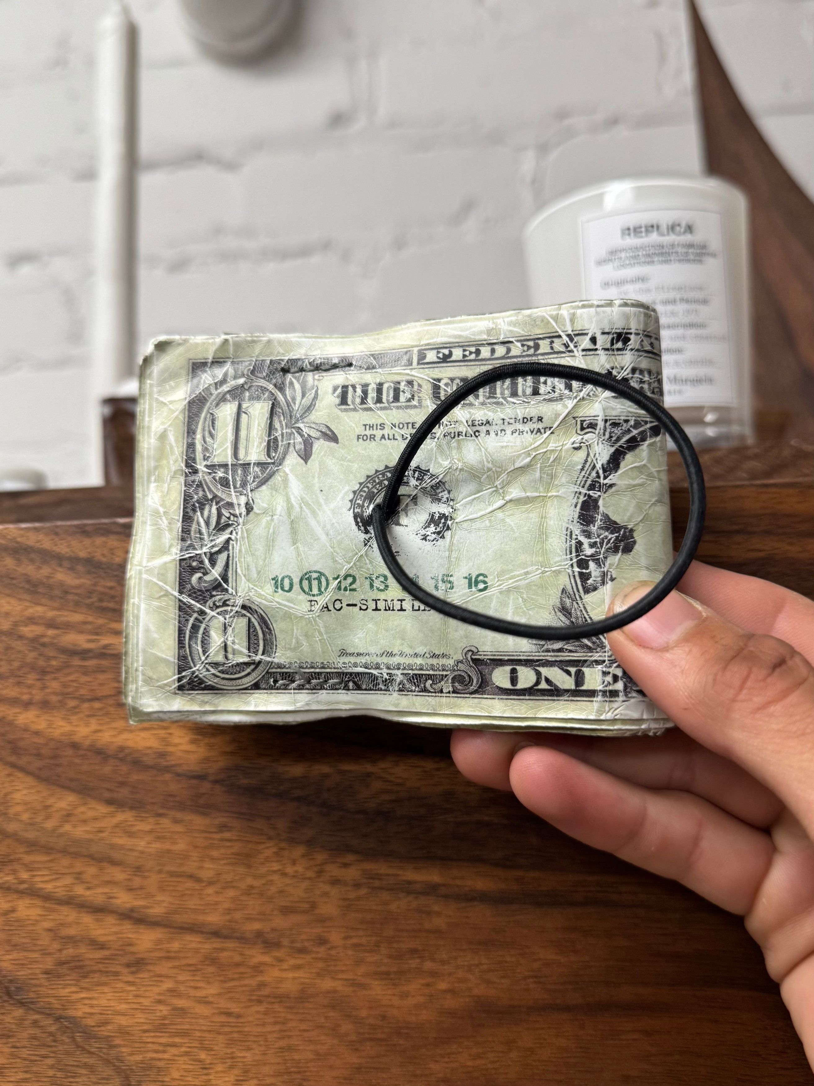 Maison Margiela SS2008 Maison Martin Margiela ‘$11 Dollar Bill’ Bifold Wallet Size ONE SIZE - 3 Thumbnail