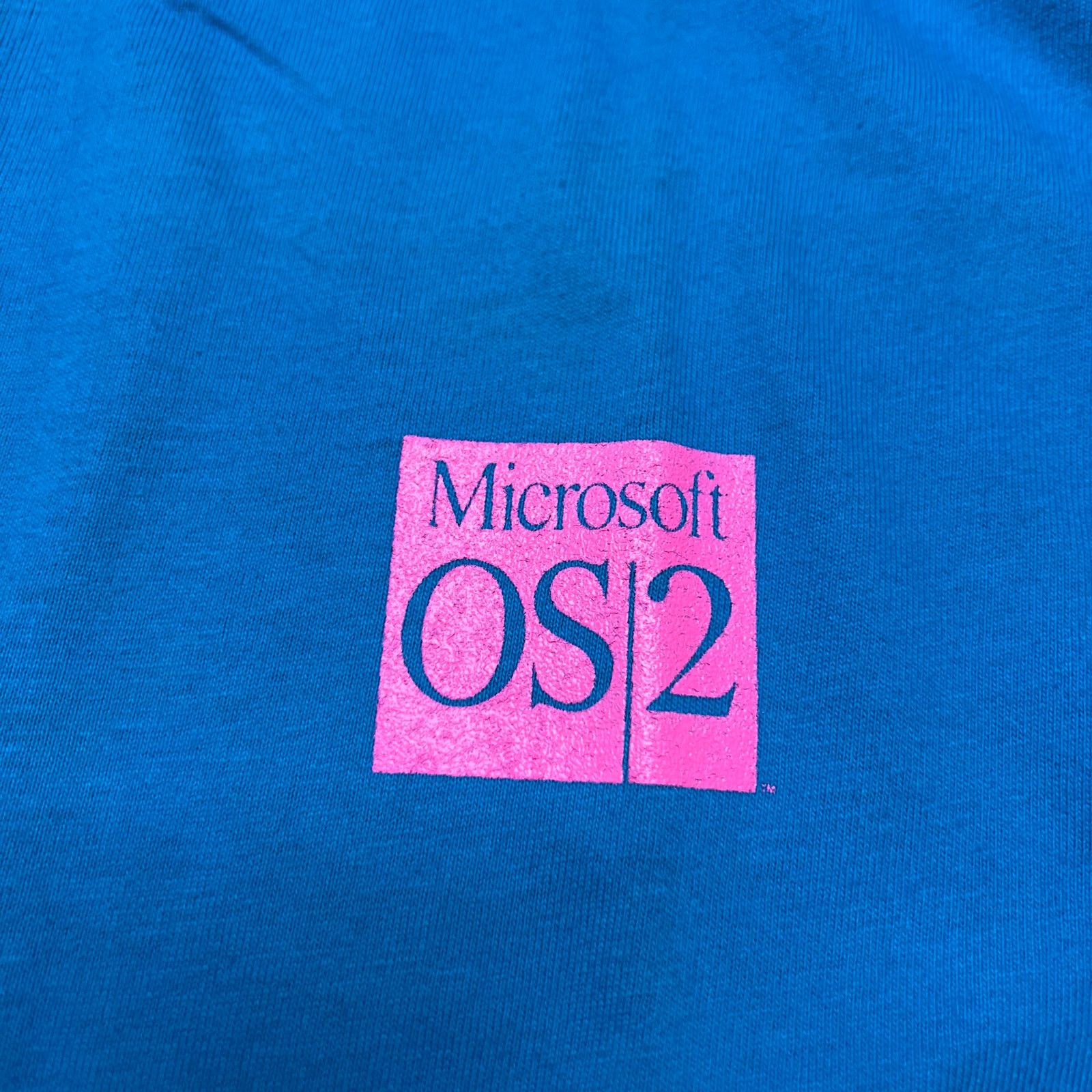 Vintage Vintage Microsoft OS/2 T Shirt XL USA 90s Intel LIGENT Size US XL / EU 56 / 4 - 2 Thumbnail