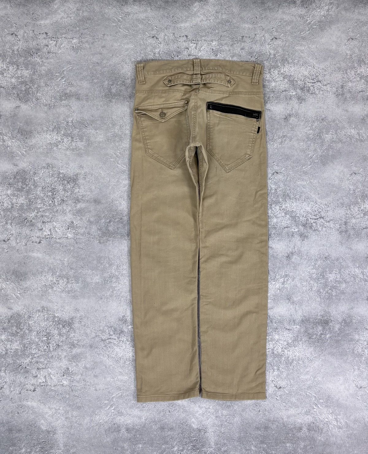 Japanese Brand Bee Bell Y2K Japanese Men’s Buckle Back Pants Jeans Size US 30 / EU 46 - 1 Thumbnail