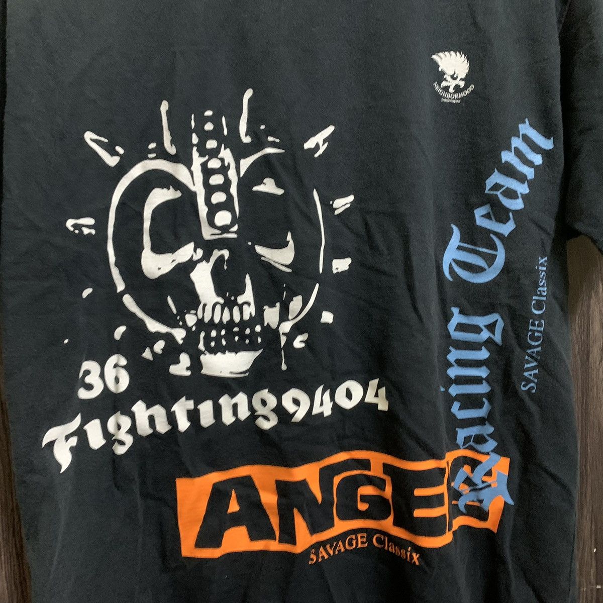 Neighborhood × Vintage Vintage Neighborhood 148 Support Thundervolt 2004 T Shirt Size US M / EU 48-50 / 2 - 4 Thumbnail