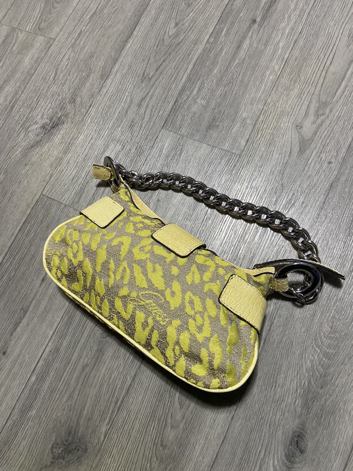 Guess Vintage GUESS Y2K Mini Shoulder Bag Leopard Print Size ONE SIZE - 8 Thumbnail