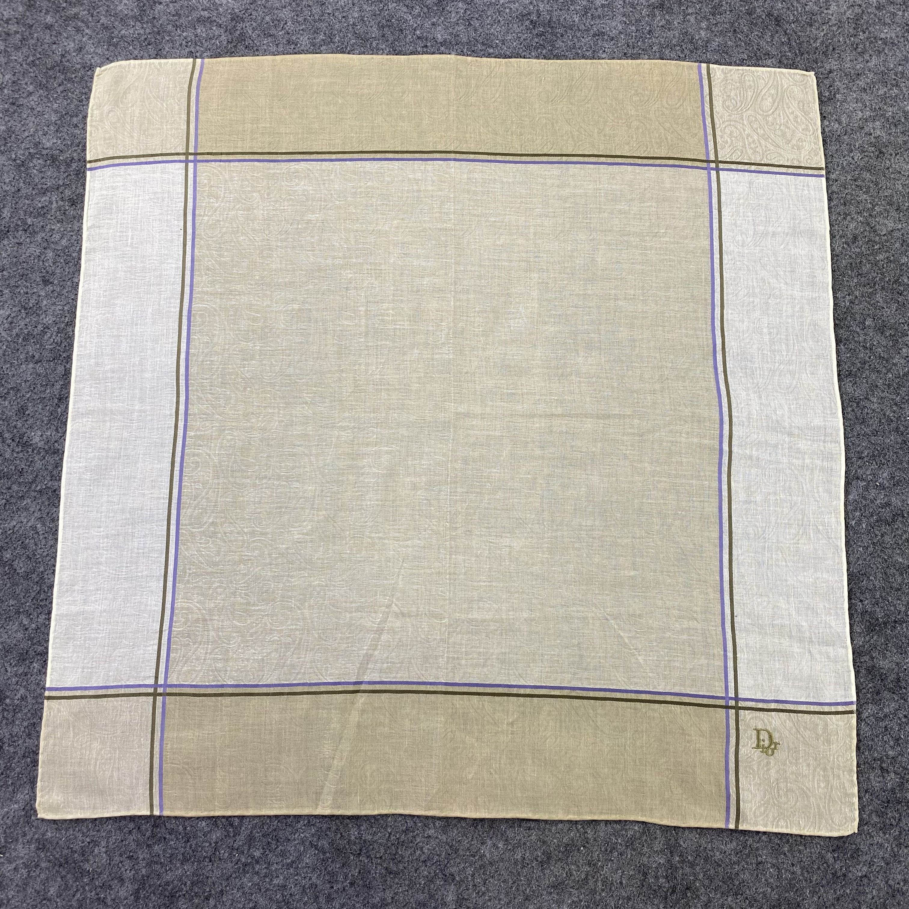 Other Christian Dior Handkerchief / Bandana / Neckerchief-B566 Size ONE SIZE - 3 Thumbnail