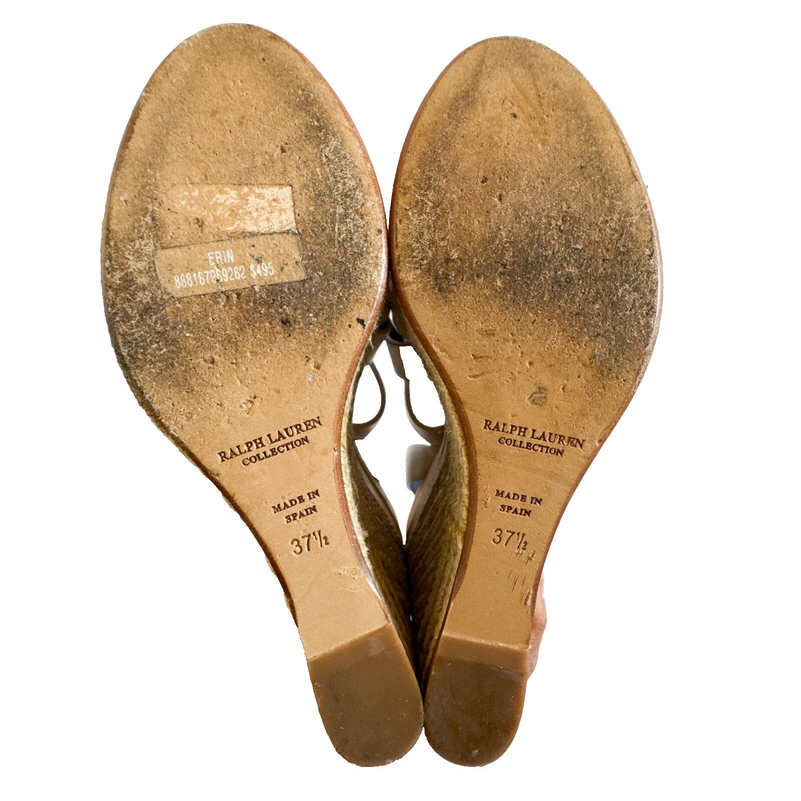 Ralph Lauren Ralph Lauren Purple Label Espadrille Wedge Platform 37.5 Size US 7.5 / IT 37.5 - 8 Thumbnail