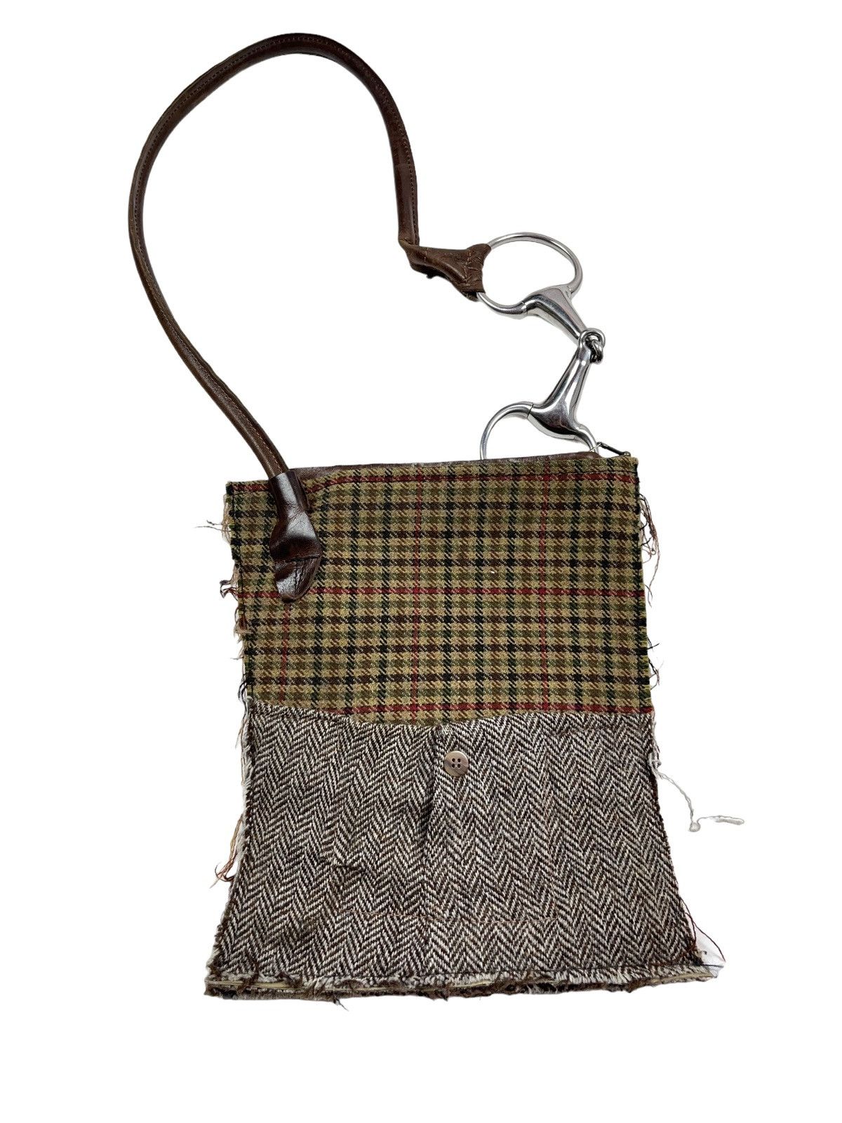 Harris Tweed Vintage Avant Garde Harris Tweed x Joey D Handcrafted Bag Size ONE SIZE - 2 Thumbnail