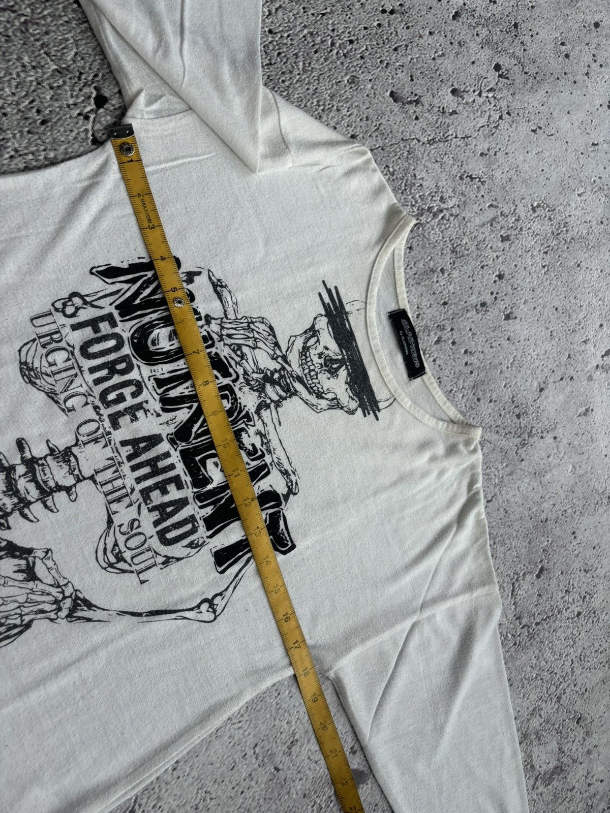 Hysteric Glamour Y2k Glad news Skull ifsix punk style Longsleeve Size US S / EU 44-46 / 1 - 7 Thumbnail
