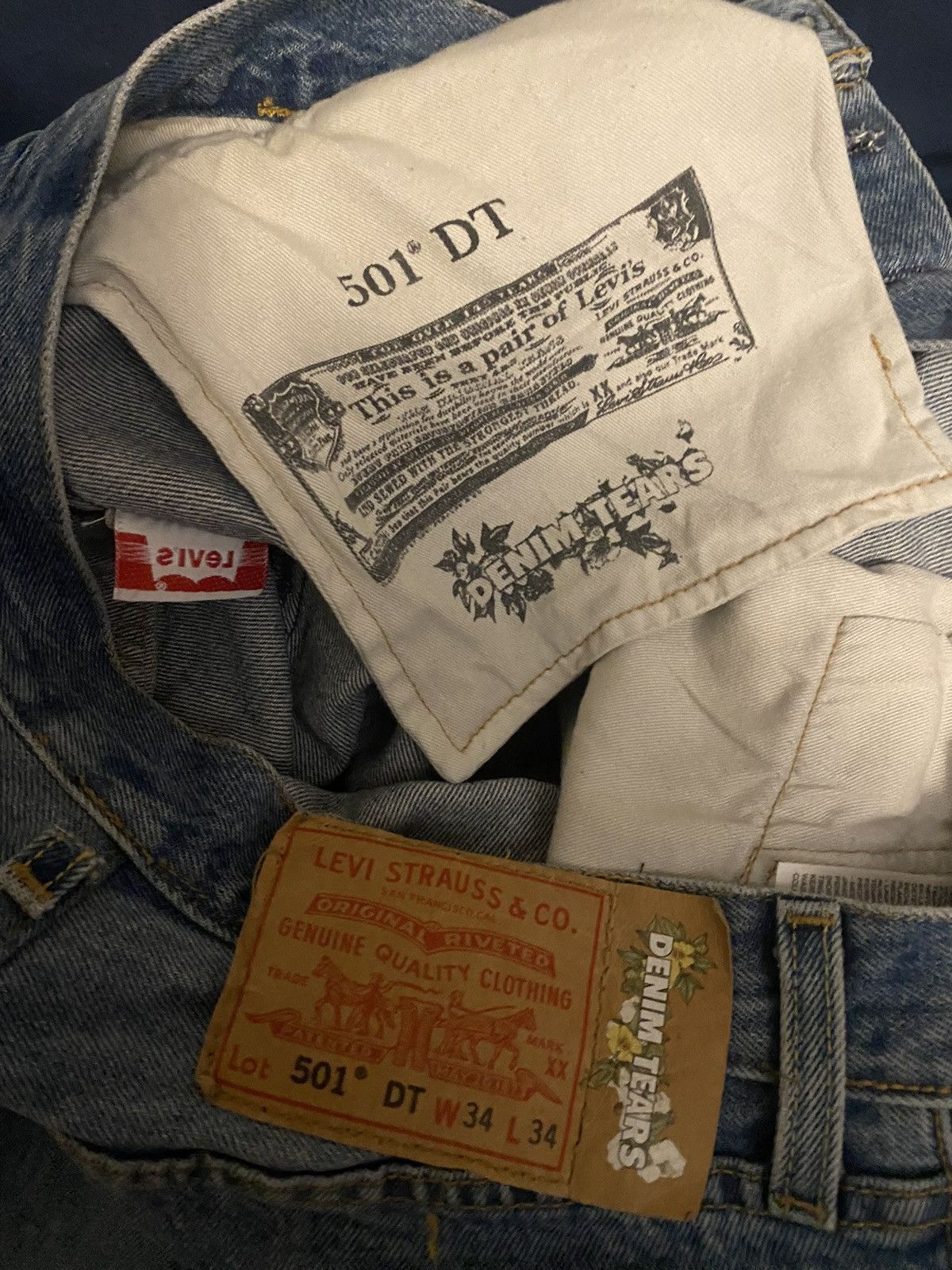 DENIM TEARS Denim Tears Jeans Size 34" / US 12 / IT 48 - 5 Thumbnail