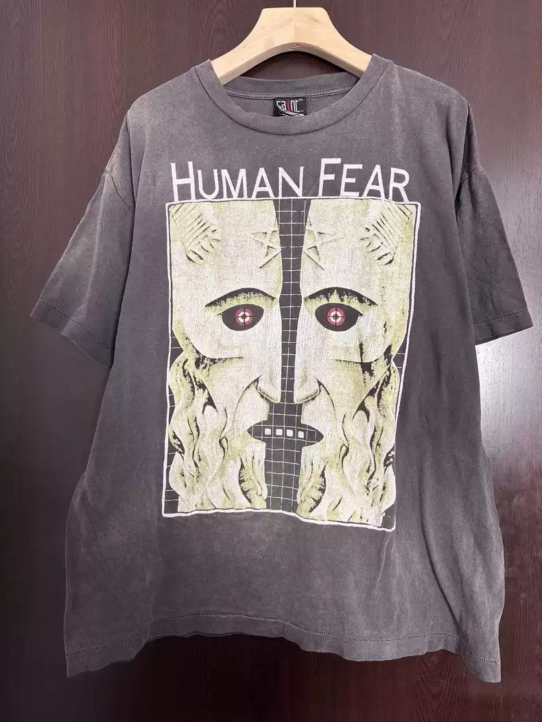 Saint Michael - Human Fear T-shirt | HBX - Globally Curated
