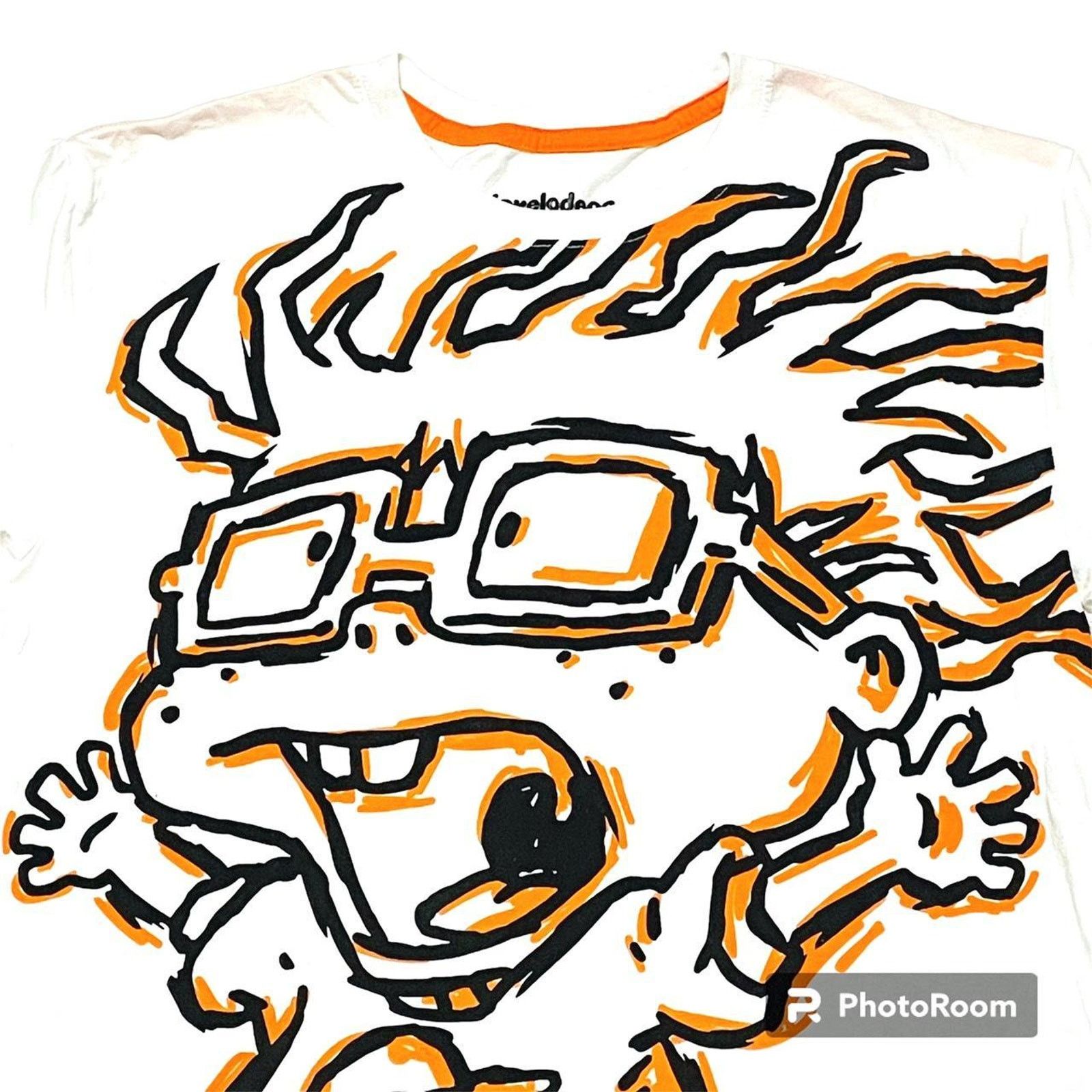 Nickelodeon Y2K Rugrats Big Face Chucky Shirt Large Size US L / EU 52-54 / 3 - 2 Thumbnail