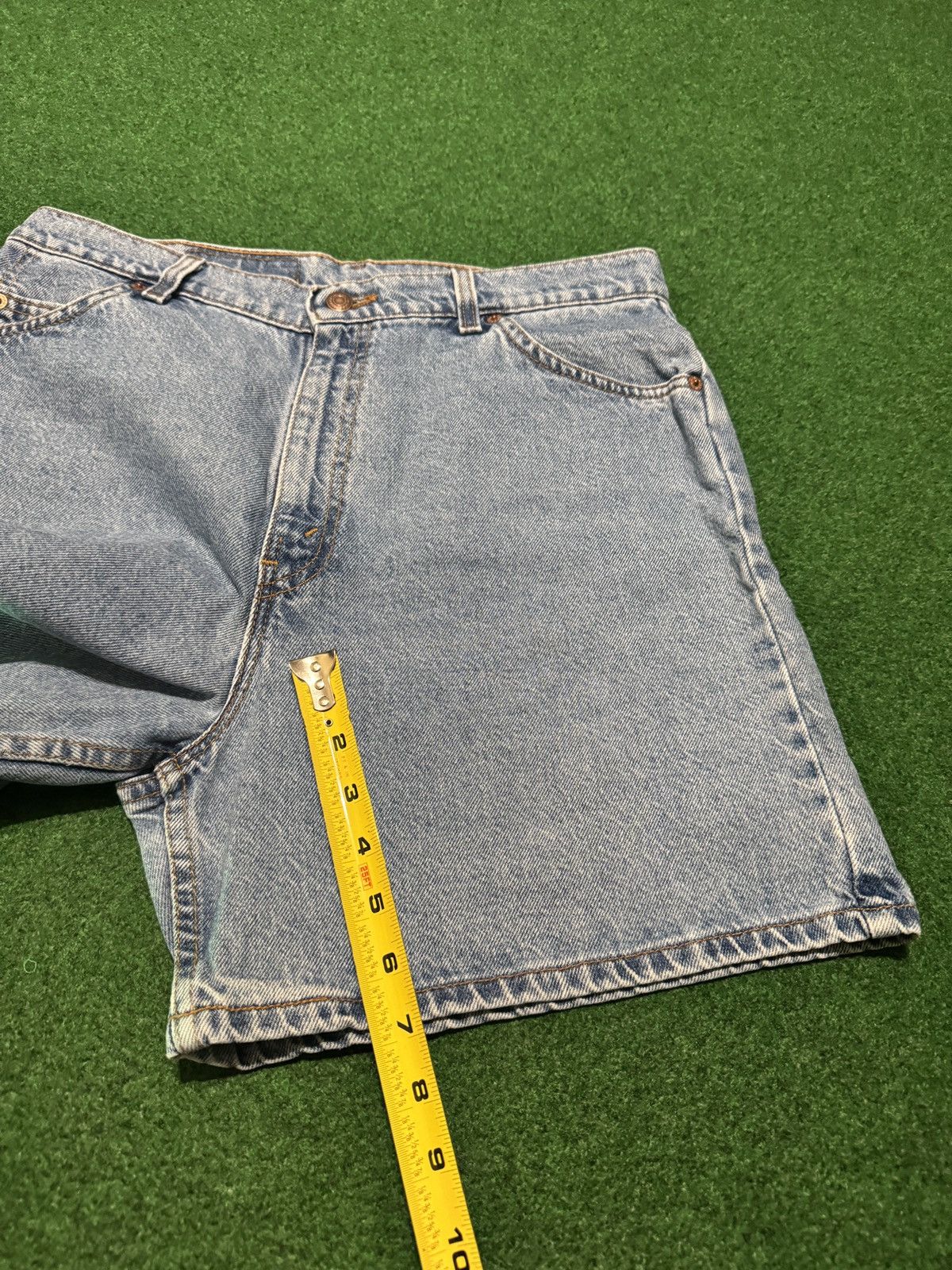 Levi's Vintage Clothing Levi's High Rise Women's 14 Jorts Vintage 920 7” Jean Shorts Size 36" / US 14 / IT 50 - 7 Thumbnail