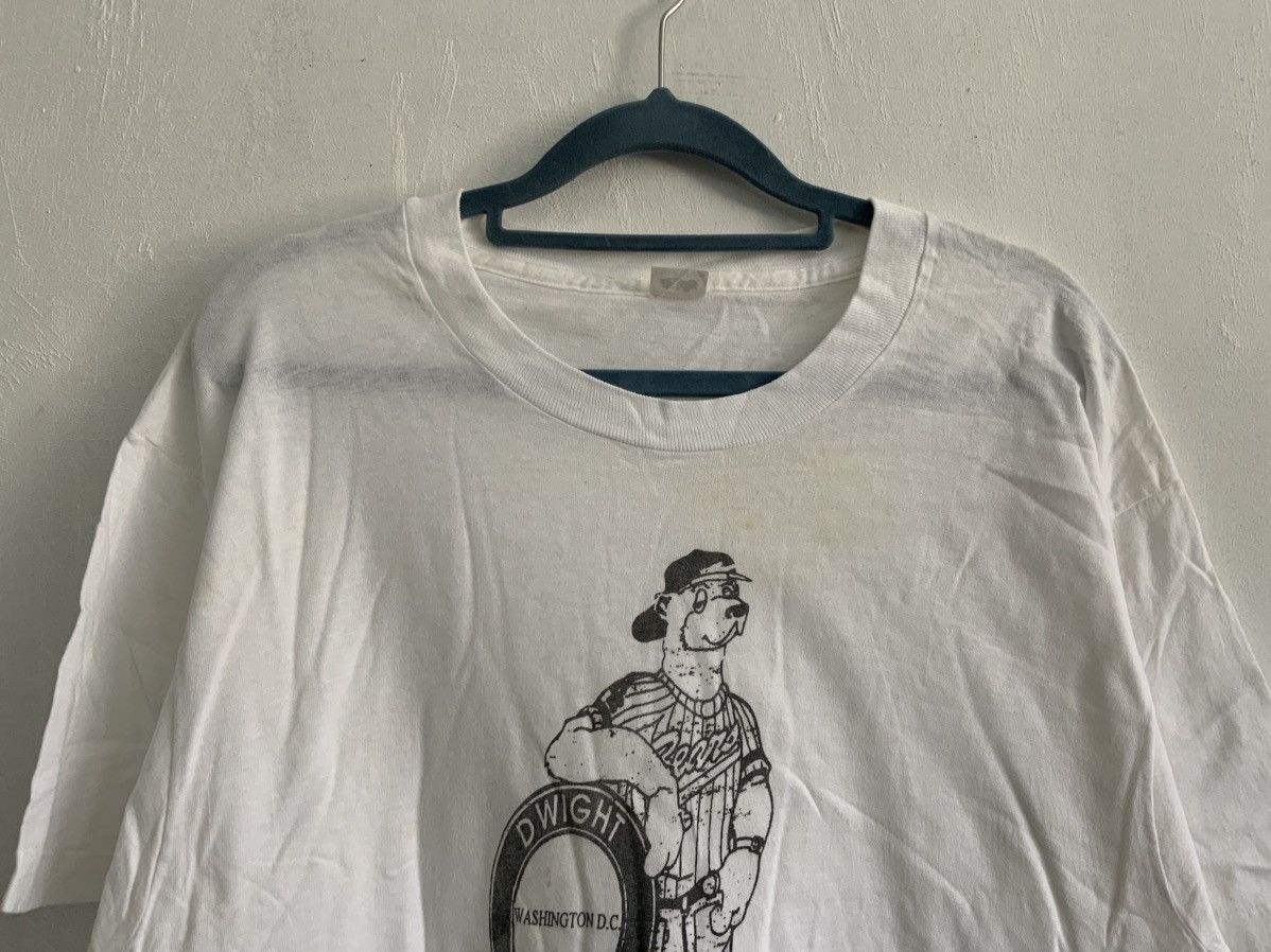 Vintage Vintage Dwight Rich Washington DC White Tee Size US XL / EU 56 / 4 - 4 Thumbnail