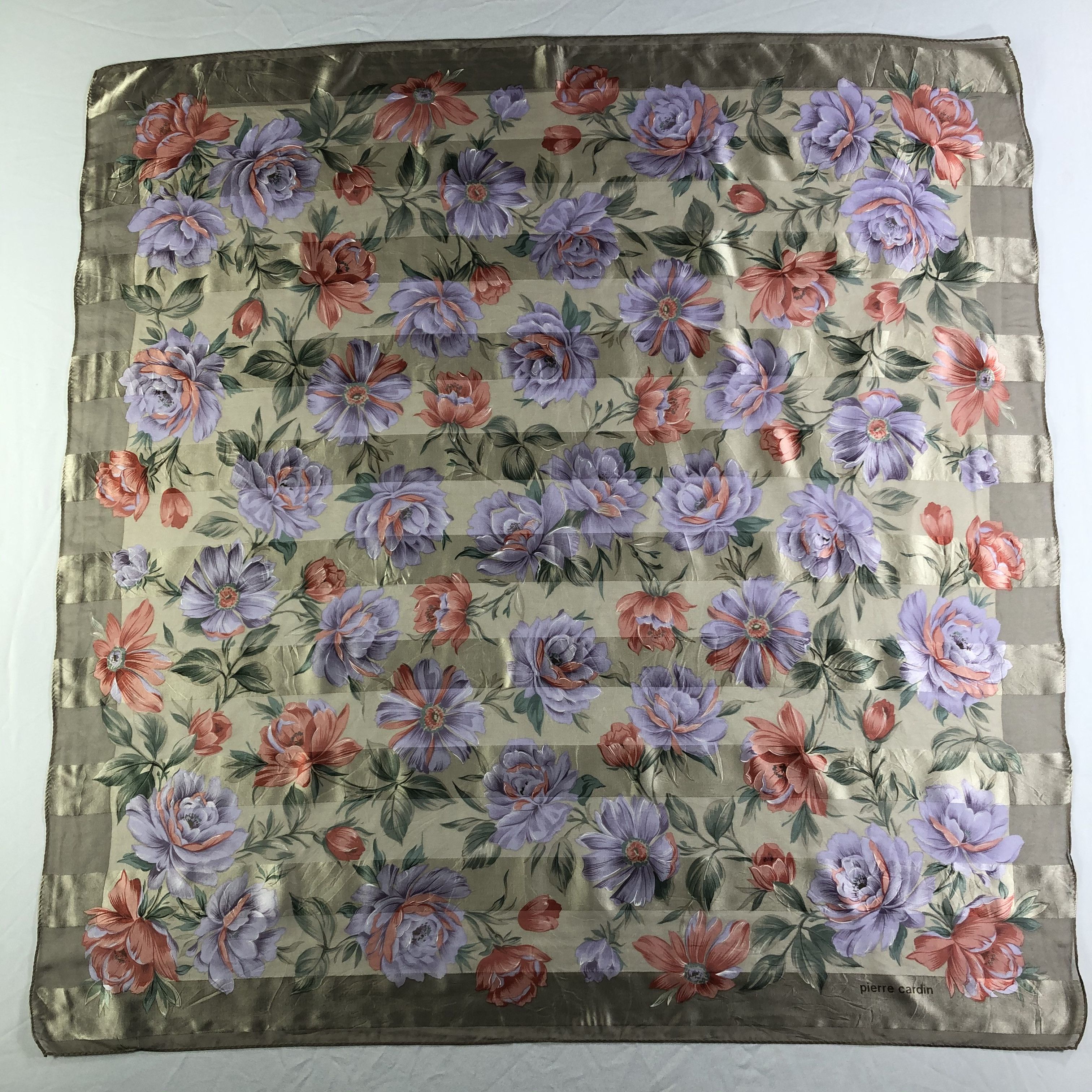 Pierre Cardin Vintage Pierre Cardin Silk Scarf Size ONE SIZE - 2 Thumbnail