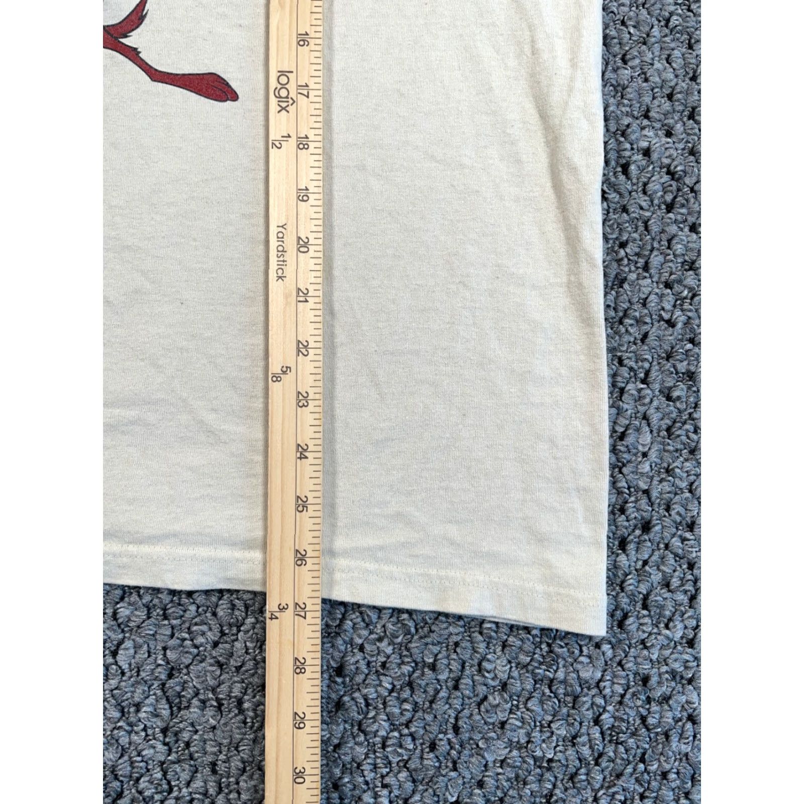 Vintage VINTAGE Looney Tunes Tasmanian Devil T-Shirt Adult Large Beige Graphic Print Retro Mens Size US L / EU 52-54 / 3 - 7 Thumbnail