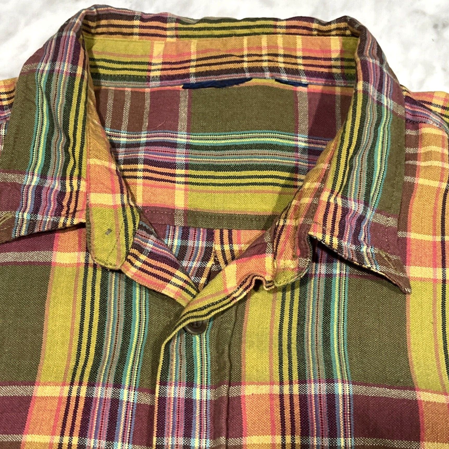 Karl Kani VINTAGE Karl Kani Men's Long Sleeve Plaid Button-Up Shirt 2XL Casual Sports Size US XXL / EU 58 / 5 - 5 Thumbnail