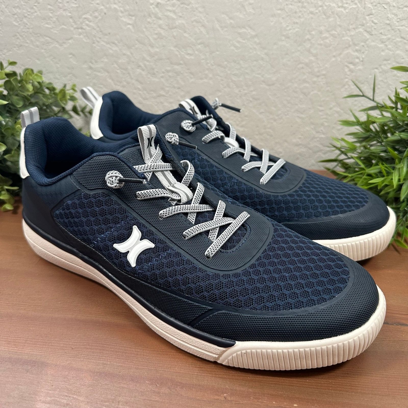 Hurley Hurley Men's Exeter Blue Memory Foam Lightweight Sneakers Size US 13 / EU 46 - 2 Thumbnail