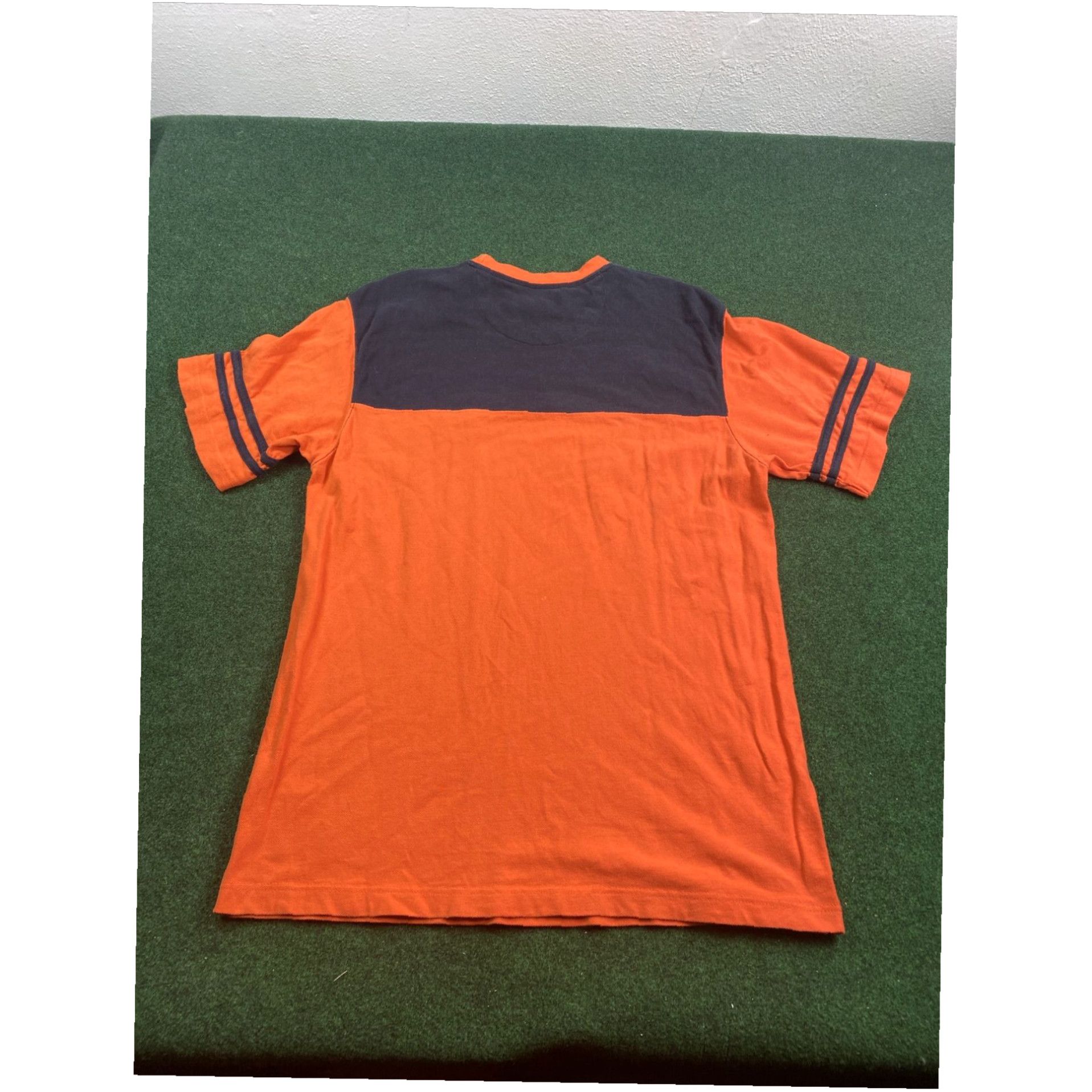 Ralph Lauren Vintage Chaps Ralph Lauren Mens Spell Out T-Shirt Tee Size L orange fast ship Size US L / EU 52-54 / 3 - 7 Thumbnail