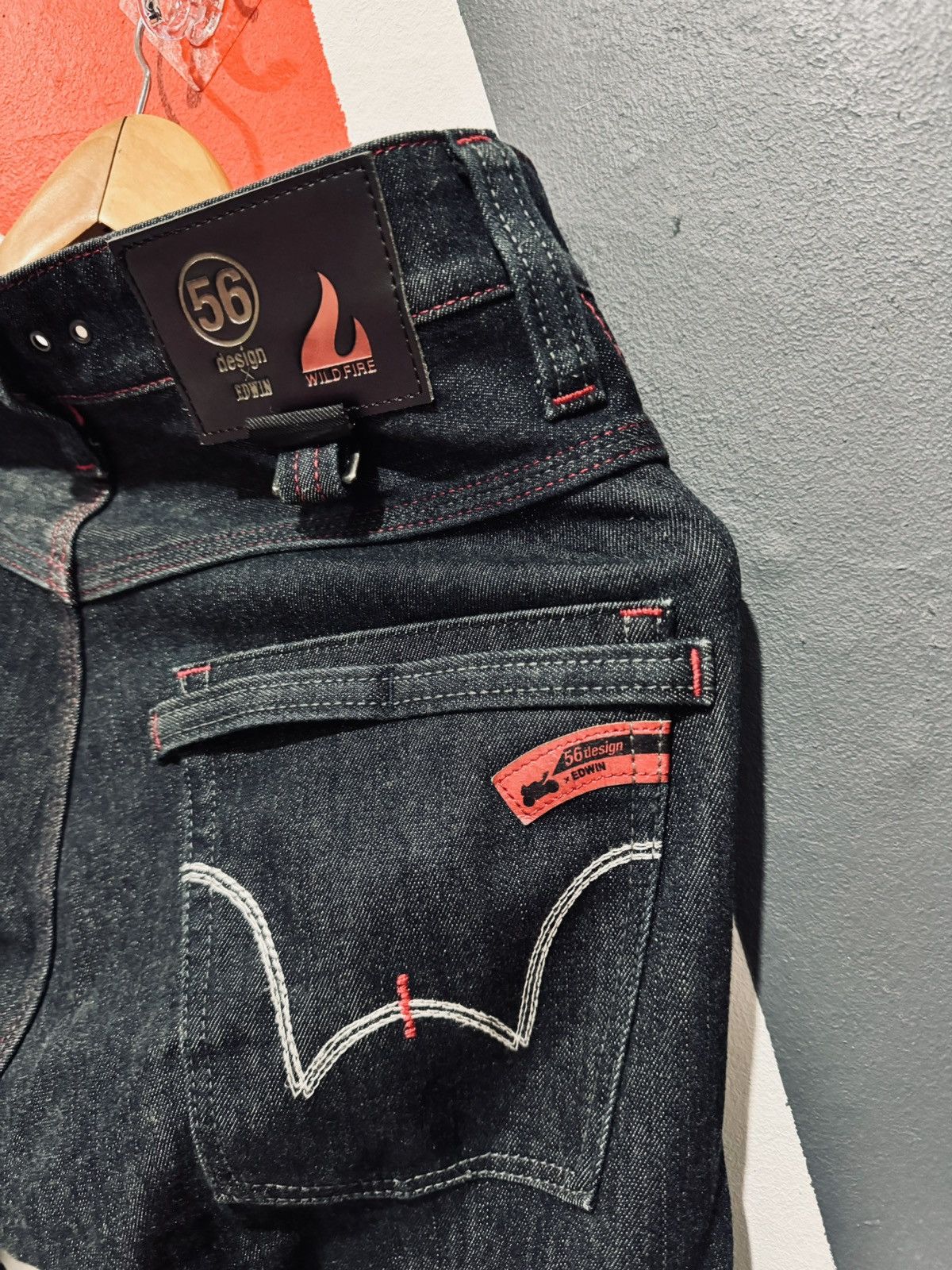 Edwin 56 Design X Edwin Wild Fire Denim Pant Size US 29 - 5 Thumbnail